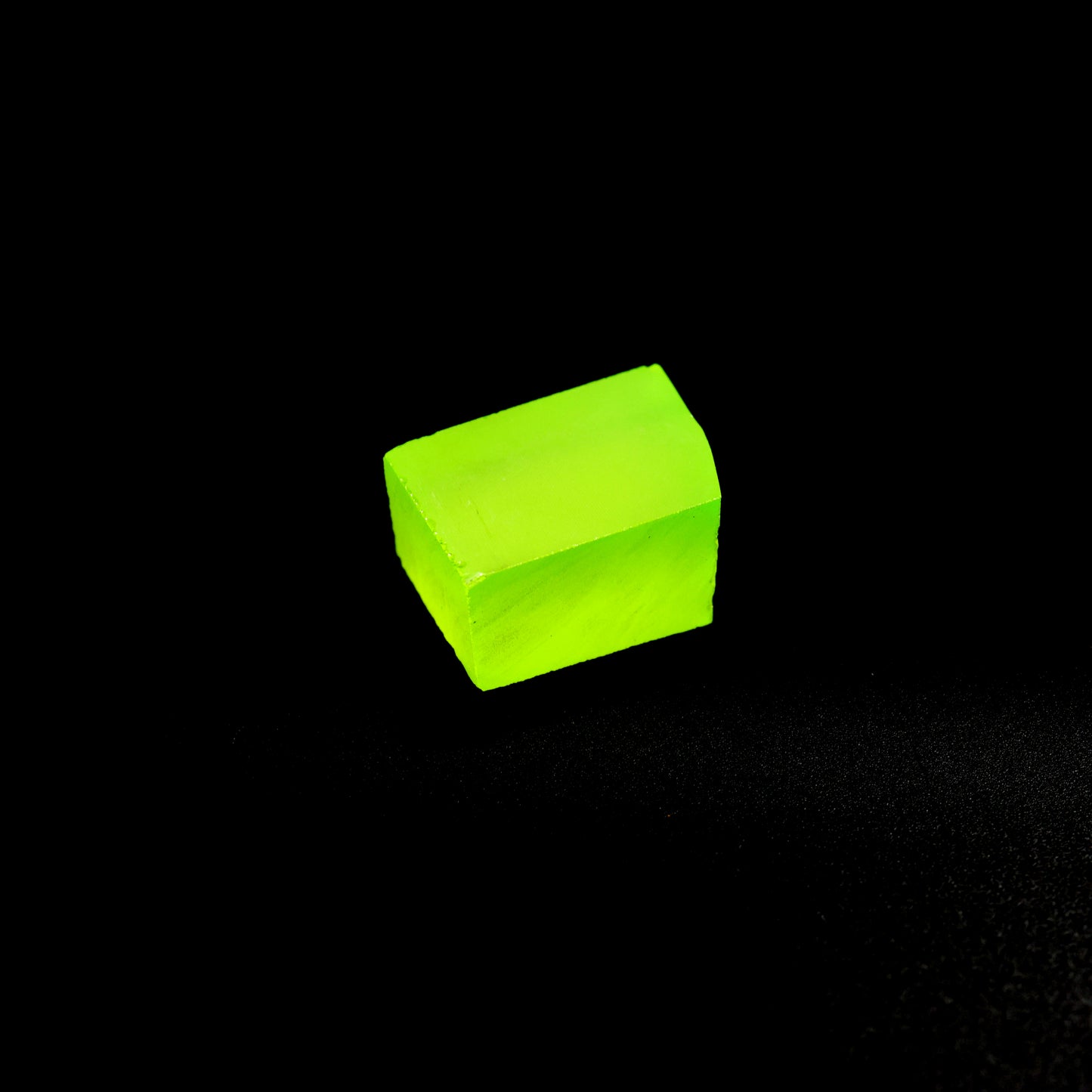 Lab-Grown LuAG Garnet – Intense UV Reactive Gemstone Rough