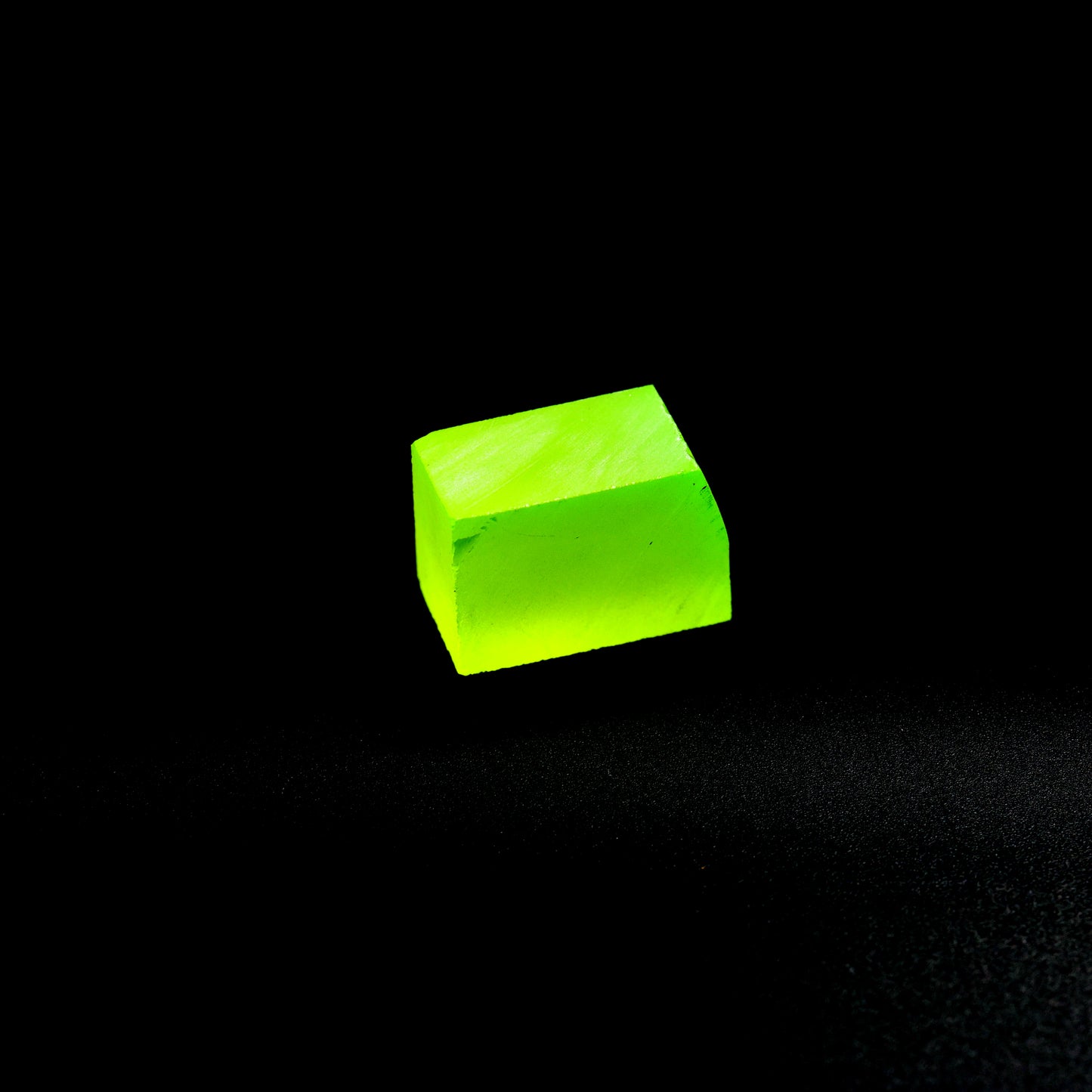 Lab-Grown LuAG Garnet – Intense UV Reactive Gemstone Rough