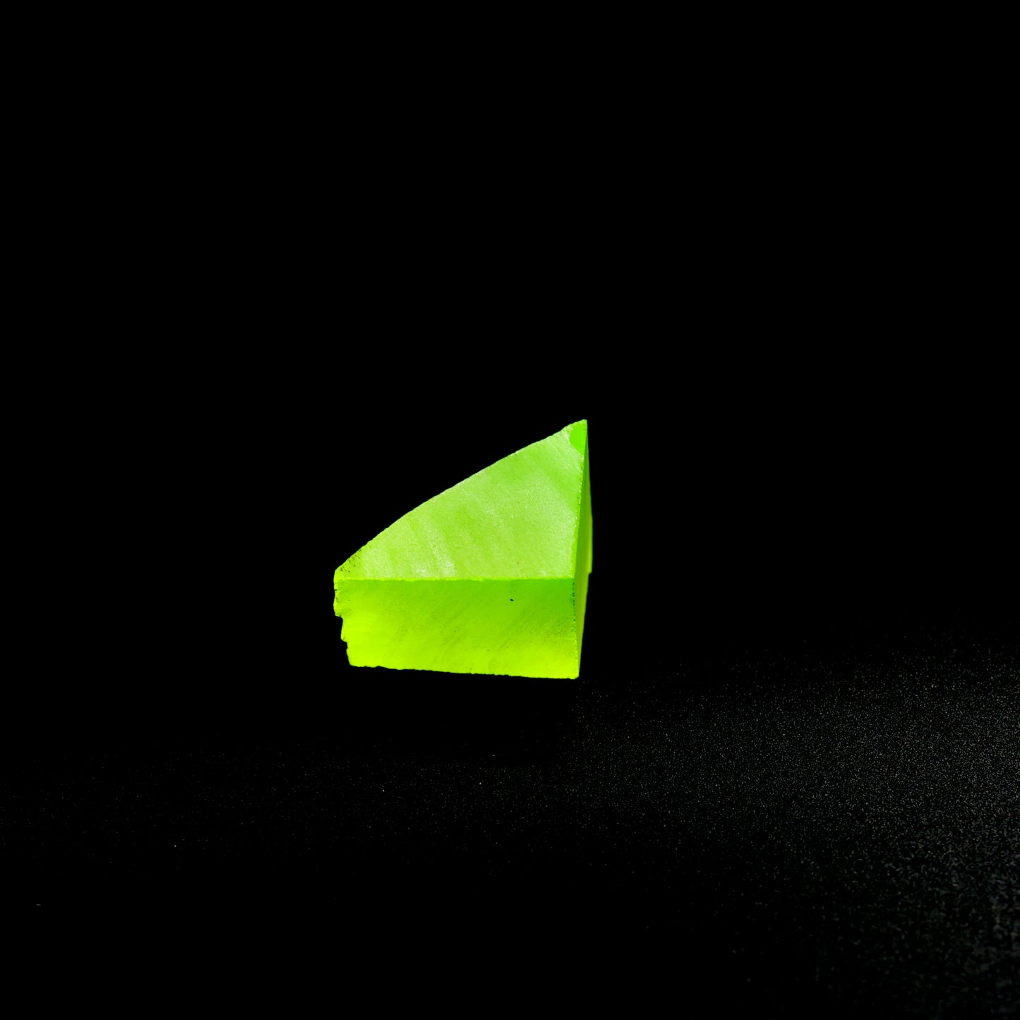 Lab-Grown LuAG Garnet – Intense UV Reactive Gemstone Rough