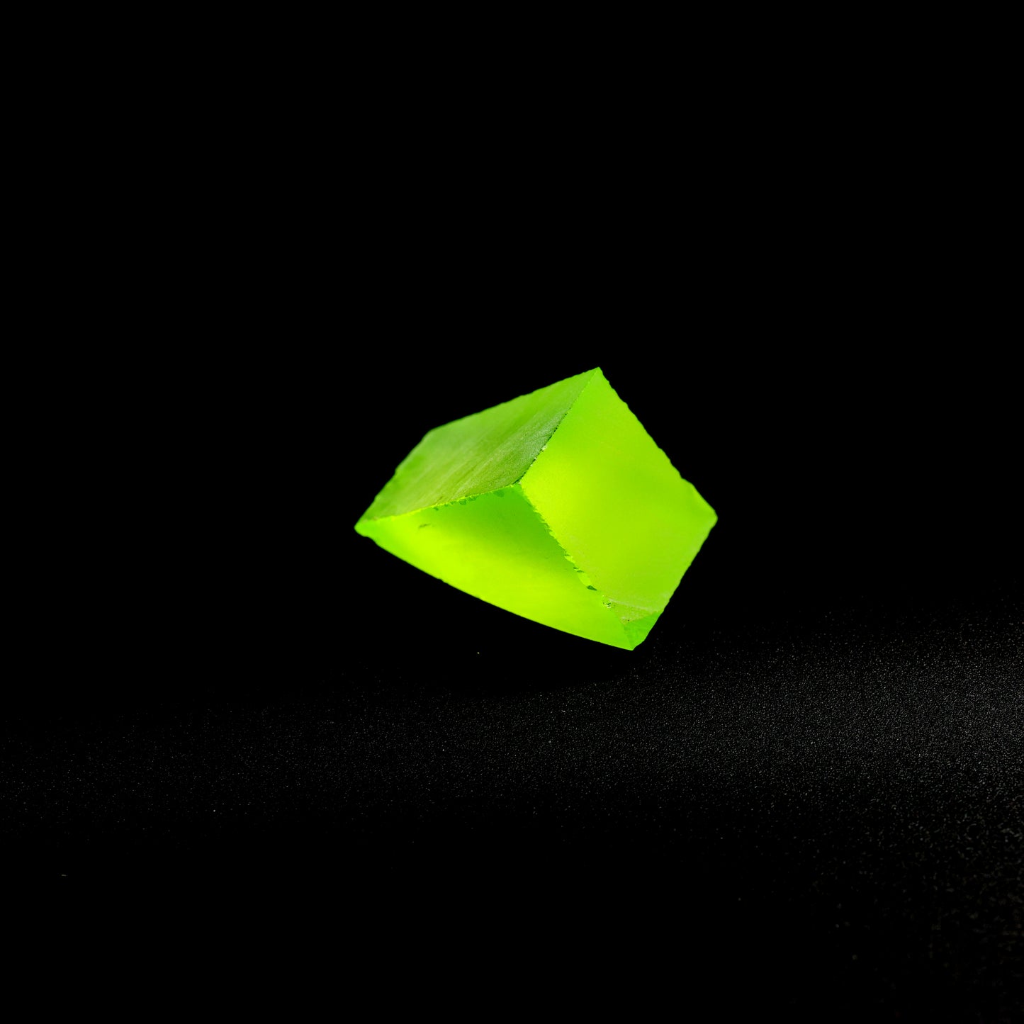 Lab-Grown LuAG Garnet – Intense UV Reactive Gemstone Rough