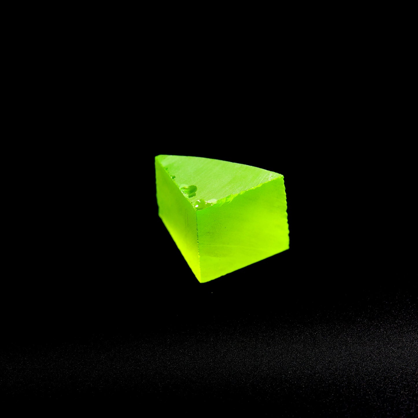 Lab-Grown LuAG Garnet – Intense UV Reactive Gemstone Rough
