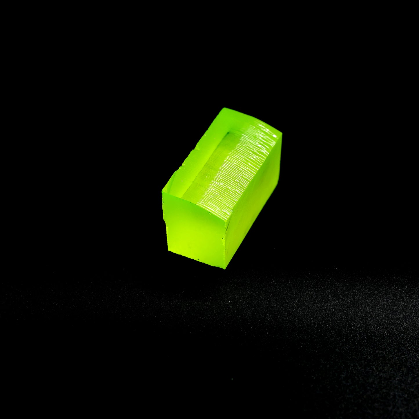 Lab-Grown LuAG Garnet – Intense UV Reactive Gemstone Rough