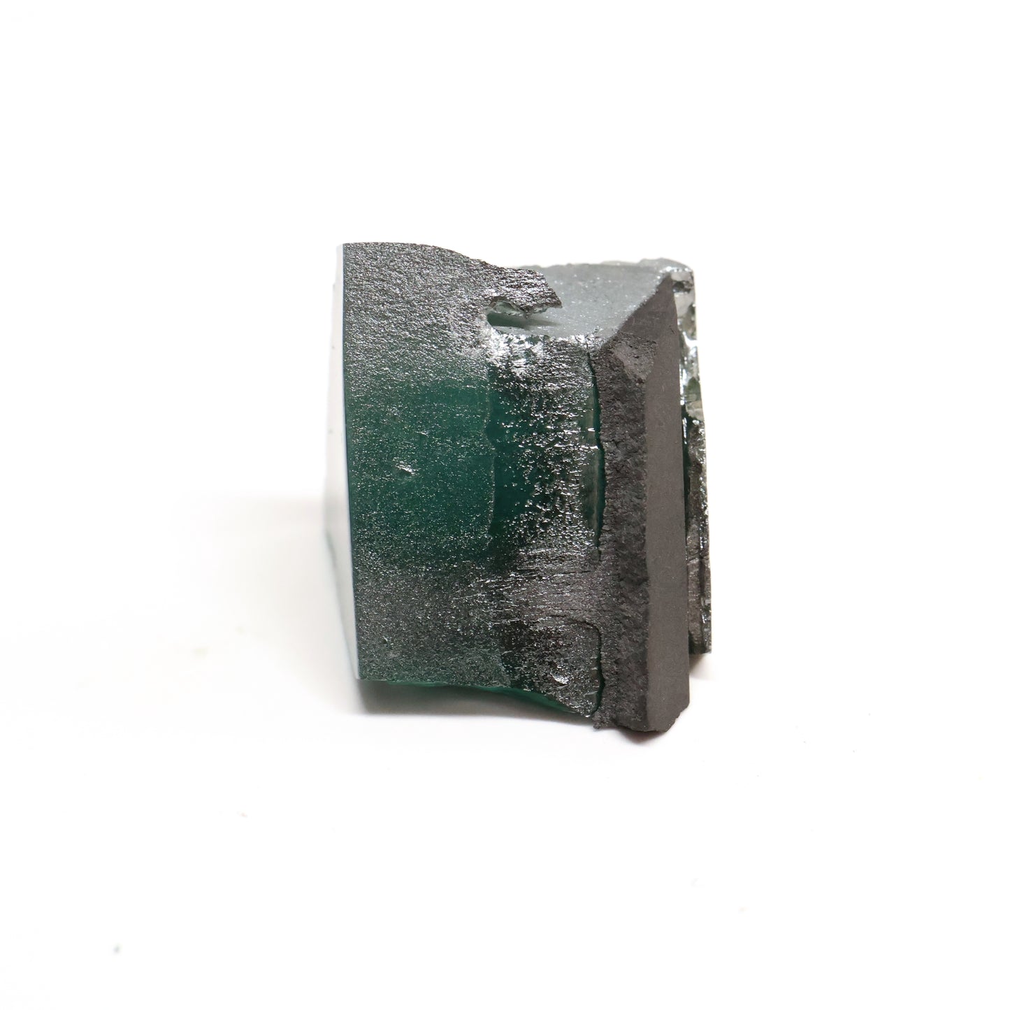 Green Moissanite - Grade A - Faceting Rough