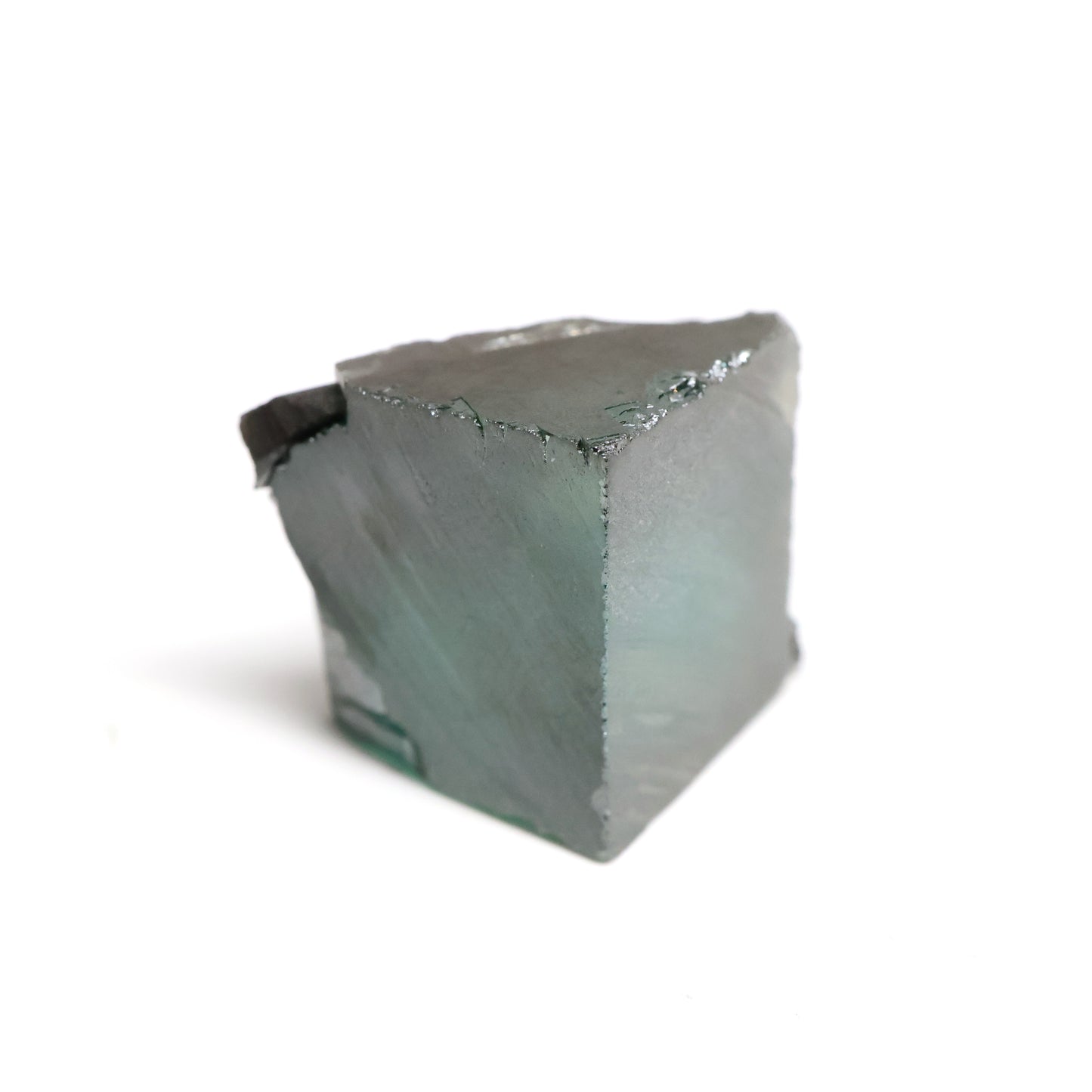 Green Moissanite - Grade A - Faceting Rough