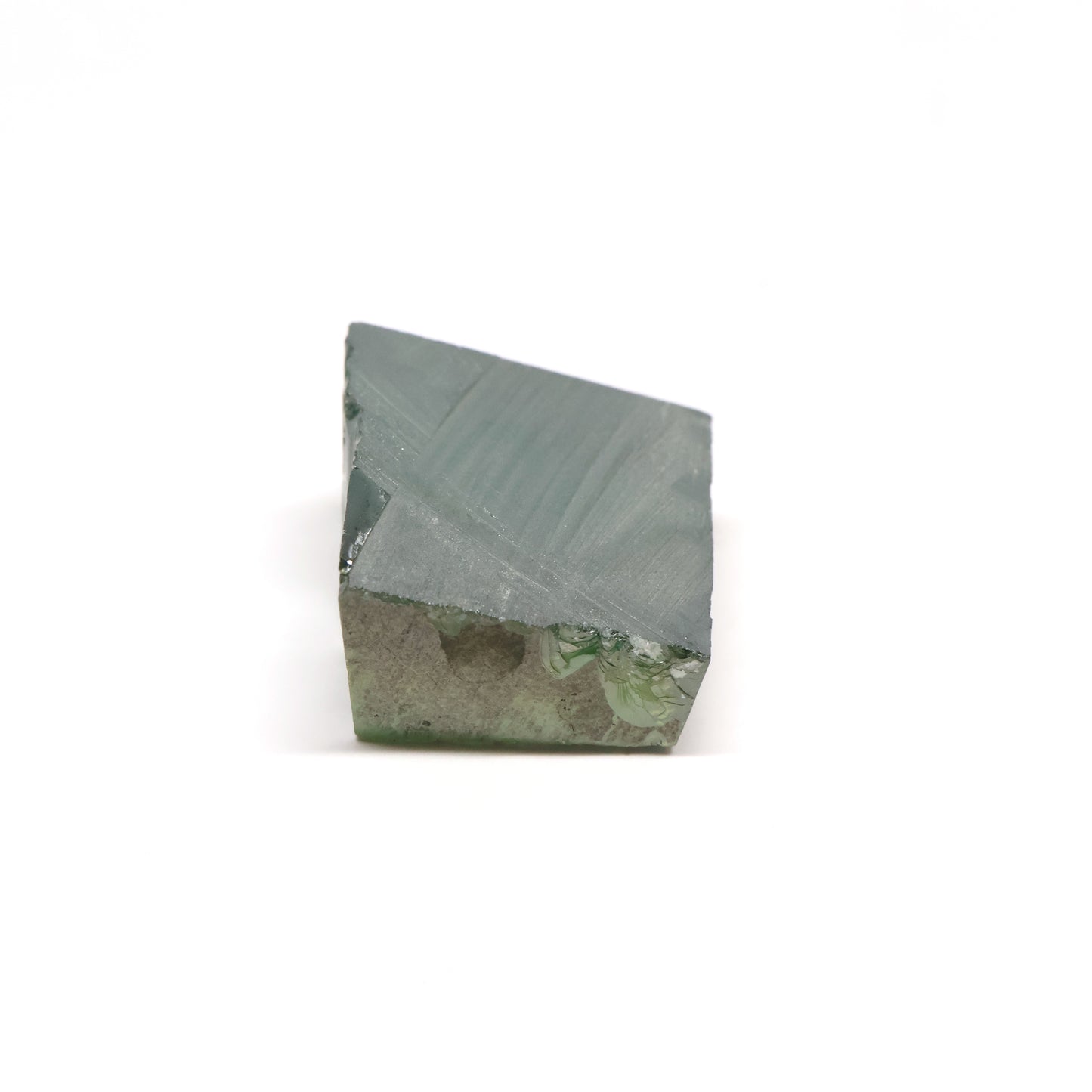 Cyan Moissanite - Grade A - Faceting Rough