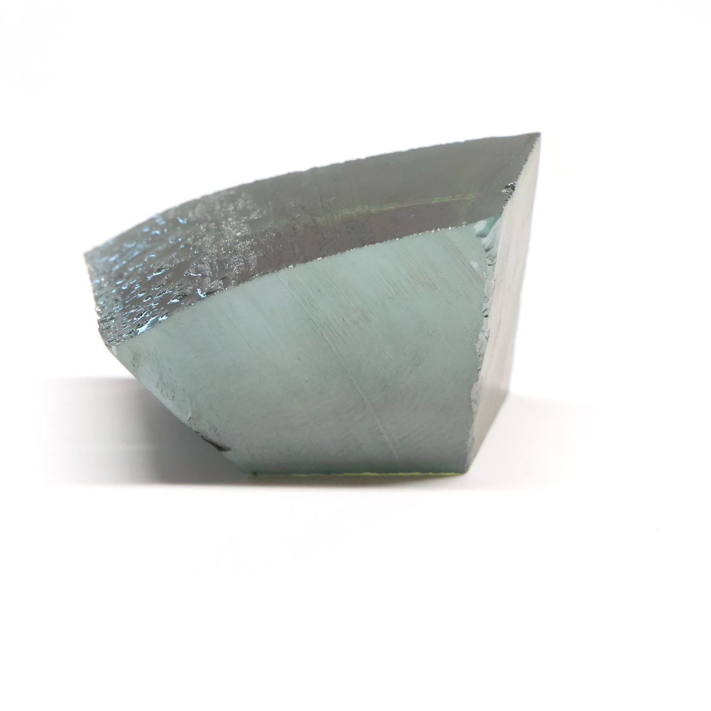 Cyan Moissanite - Grade A - Faceting Rough