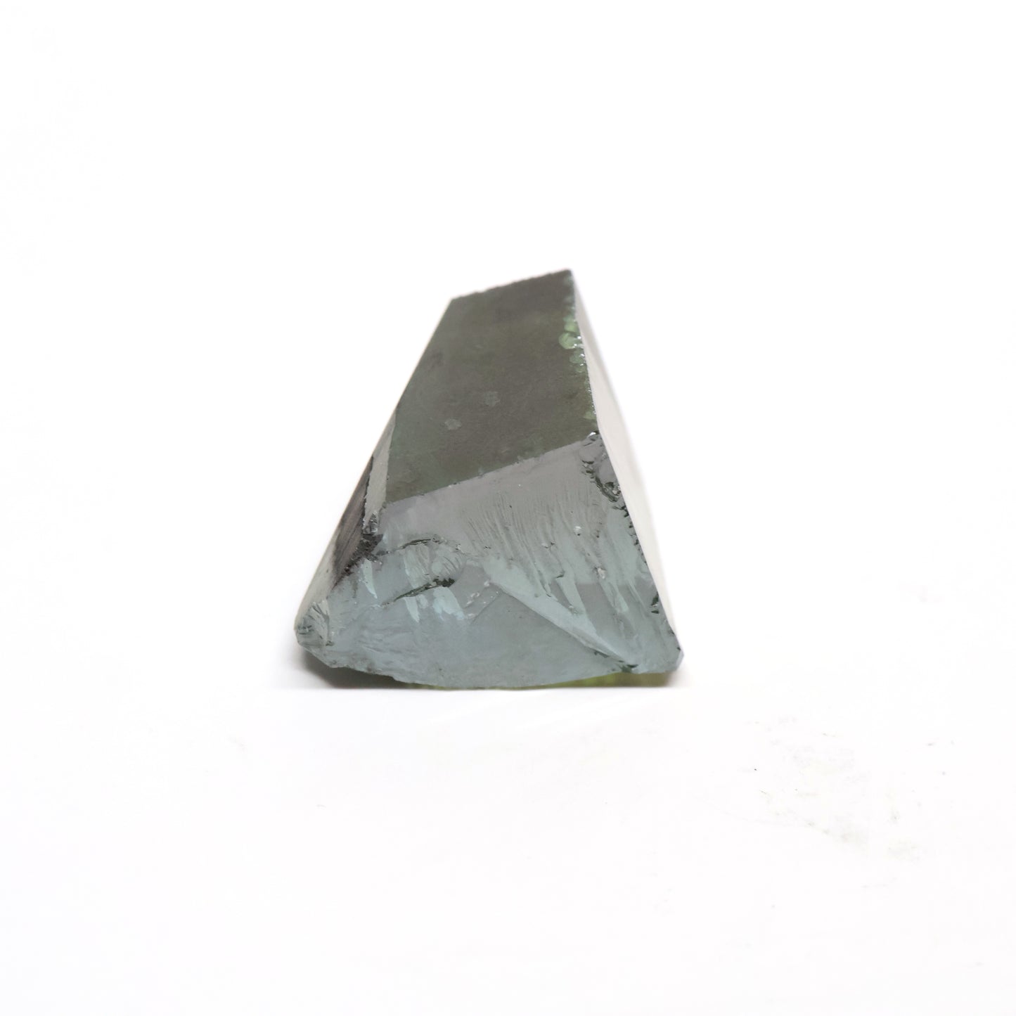 Cyan Moissanite - Grade A - Faceting Rough