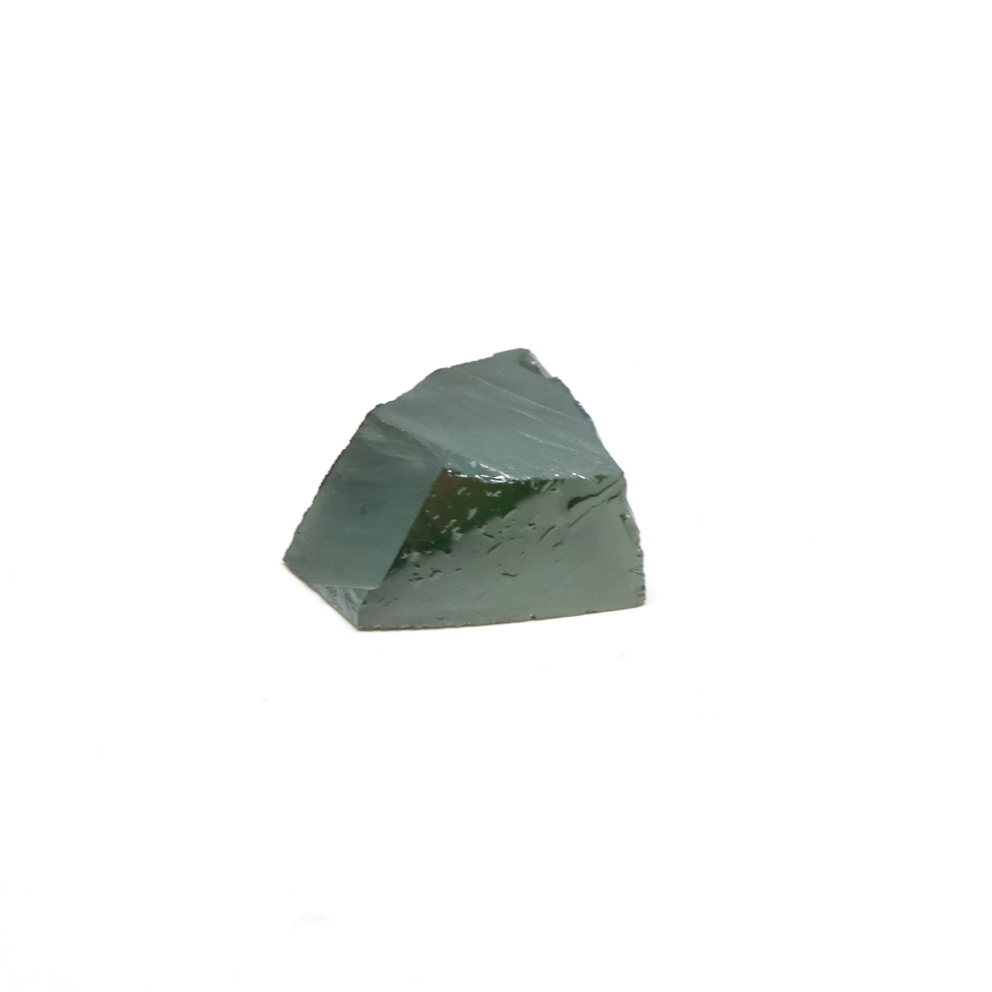 Cyan Moissanite - Grade A - Faceting Rough