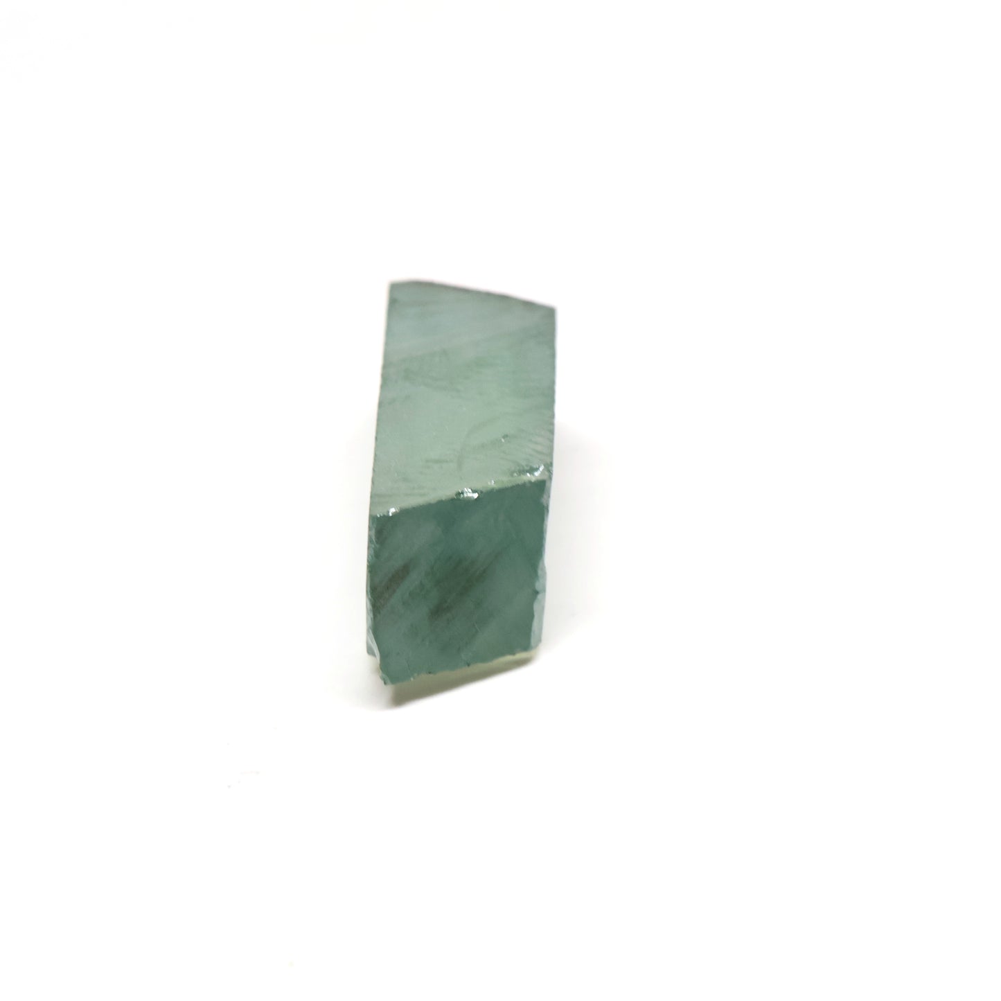 Cyan Moissanite - Grade A - Faceting Rough