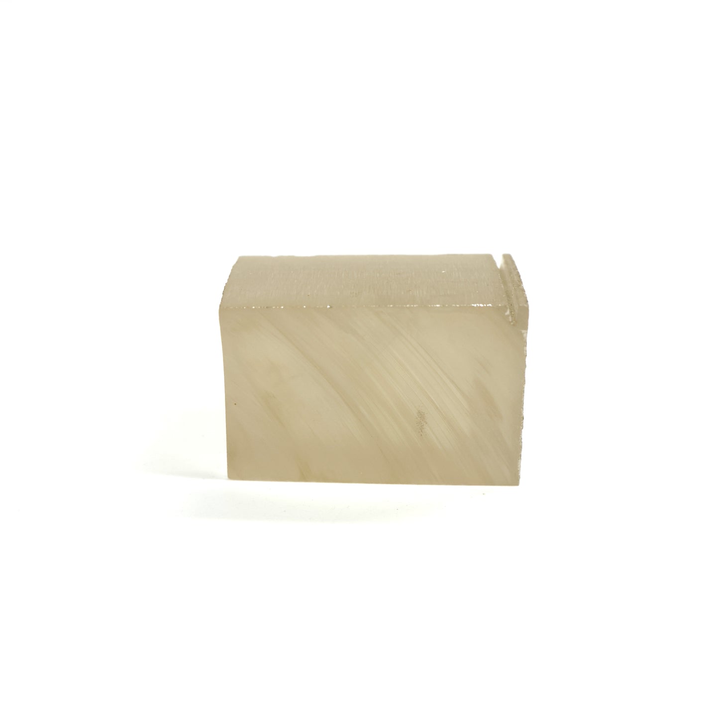 White DEF Color Moissanite - Grade A - Faceting Rough