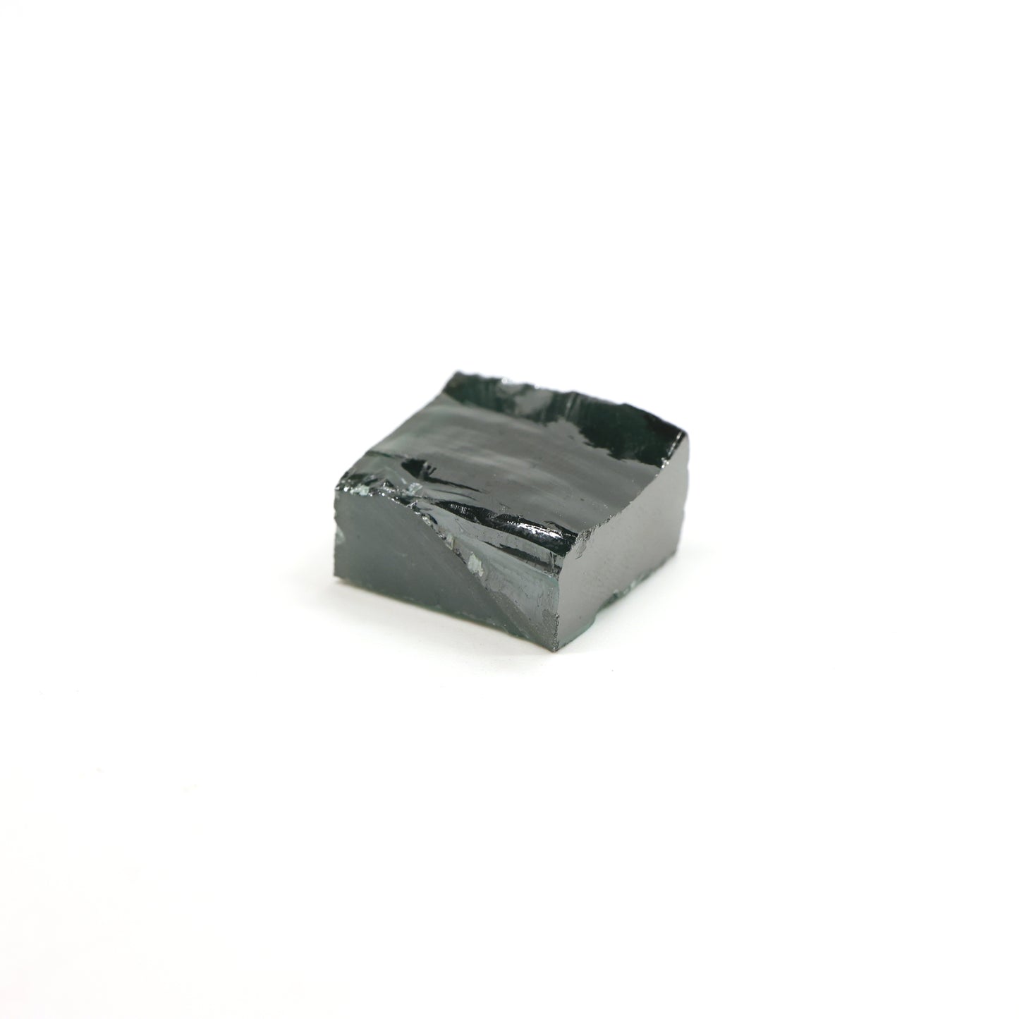 Green Moissanite - Grade A - Faceting Rough