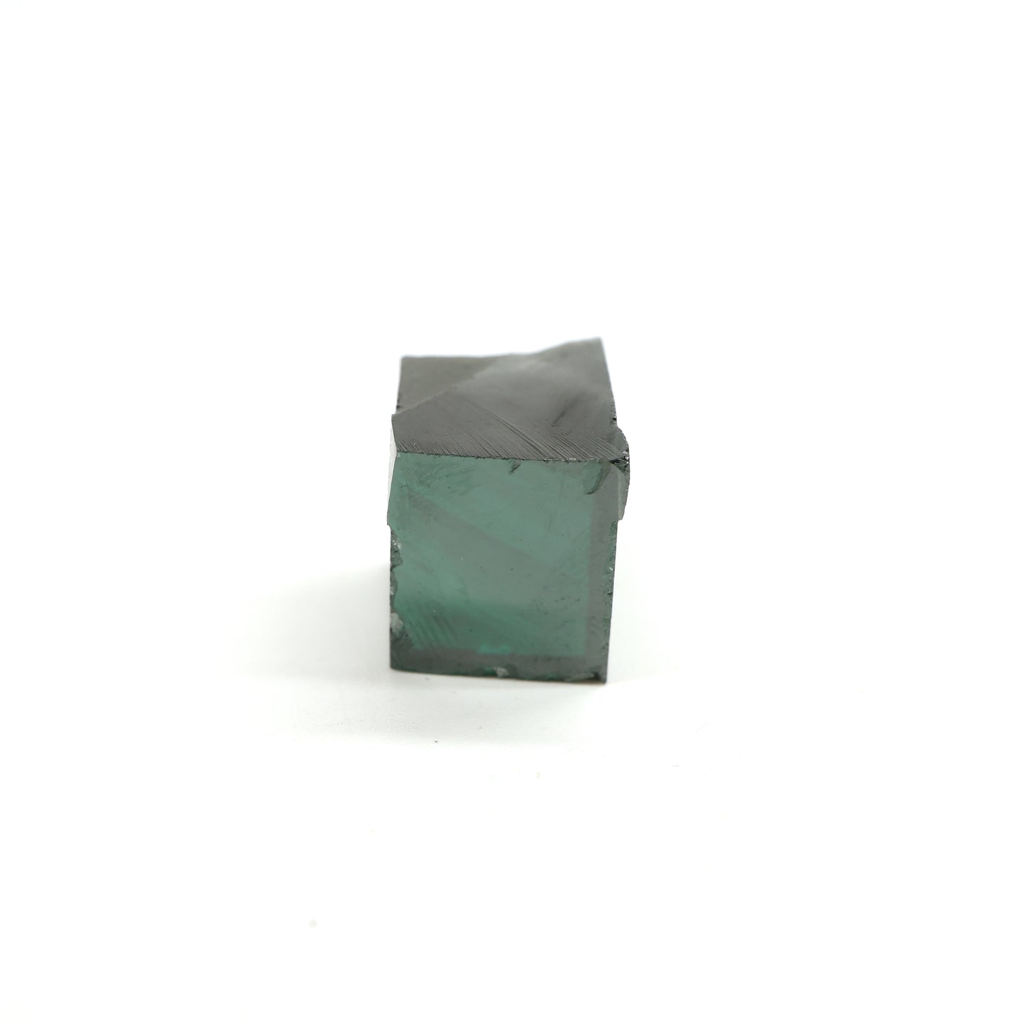 Green Moissanite - Grade A - Faceting Rough