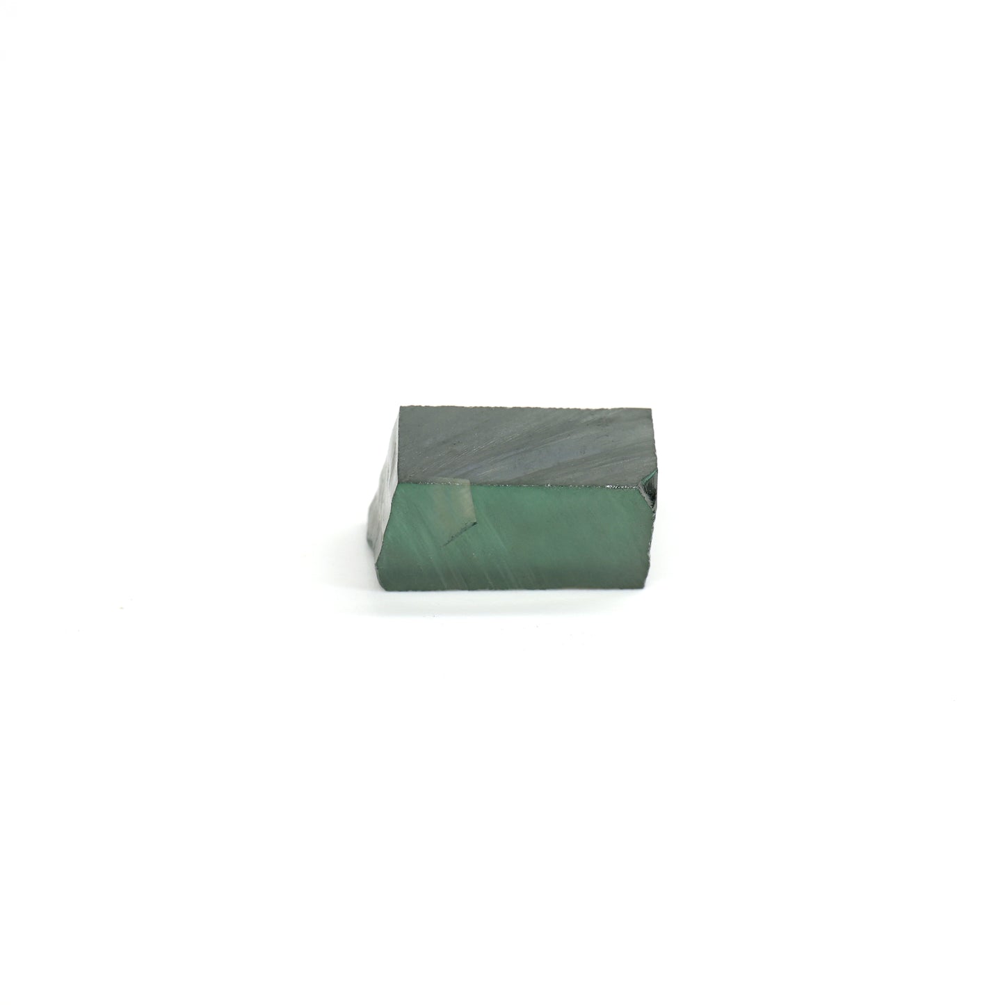 Green Moissanite - Grade A - Faceting Rough