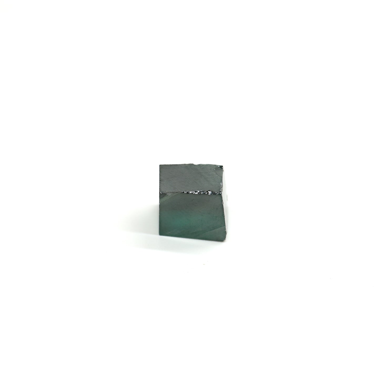 Green Moissanite - Grade A - Faceting Rough