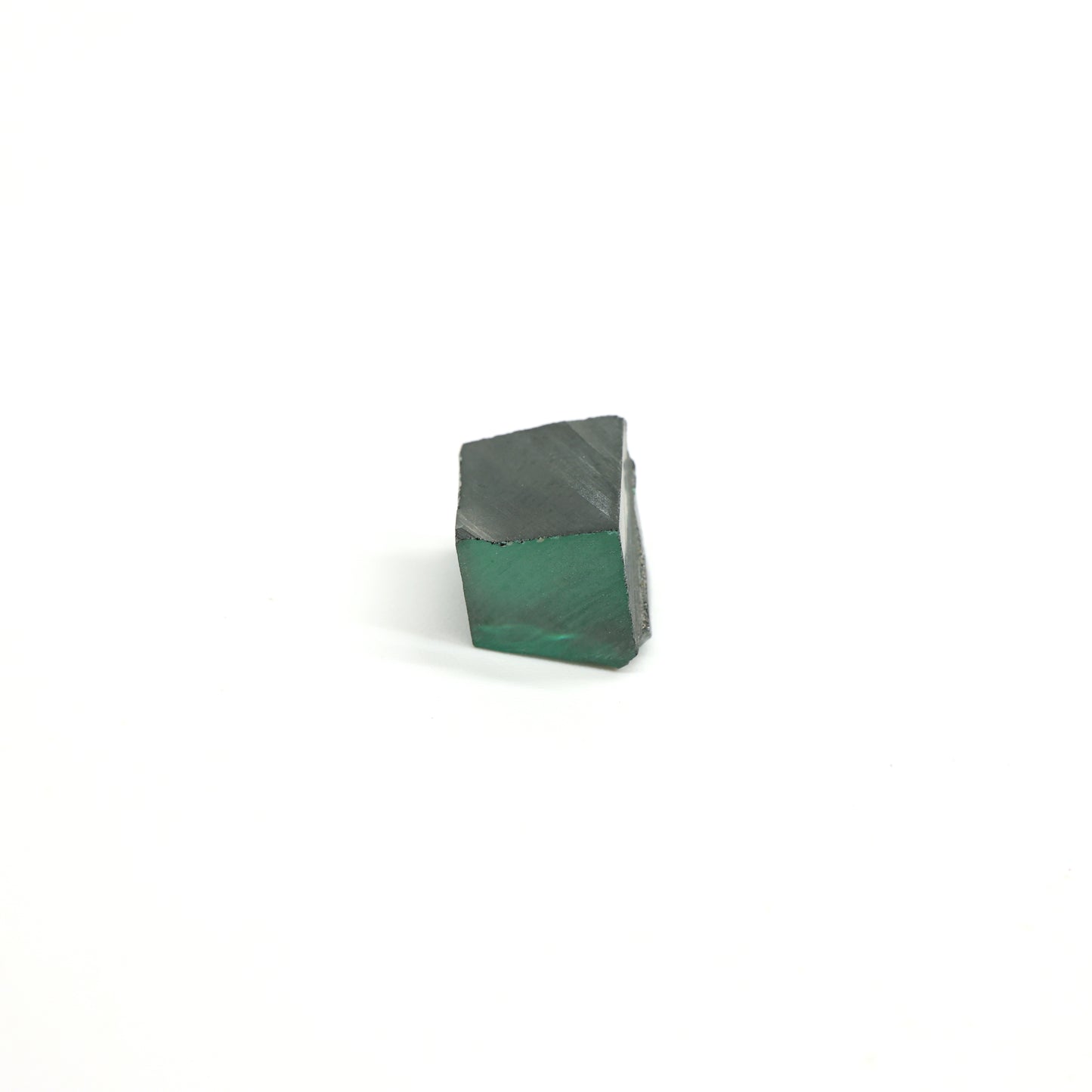 Green Moissanite - Grade A - Faceting Rough