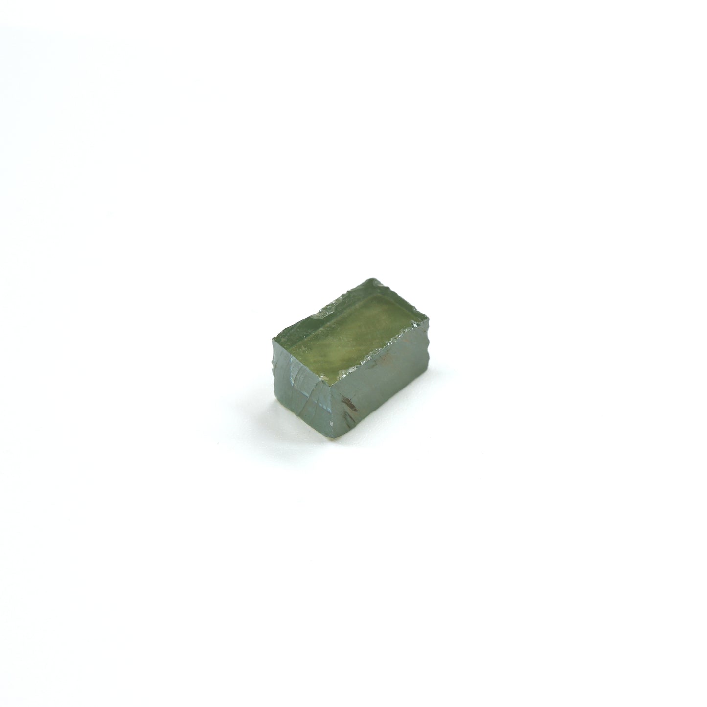 Cyan Moissanite - Grade A - Faceting Rough