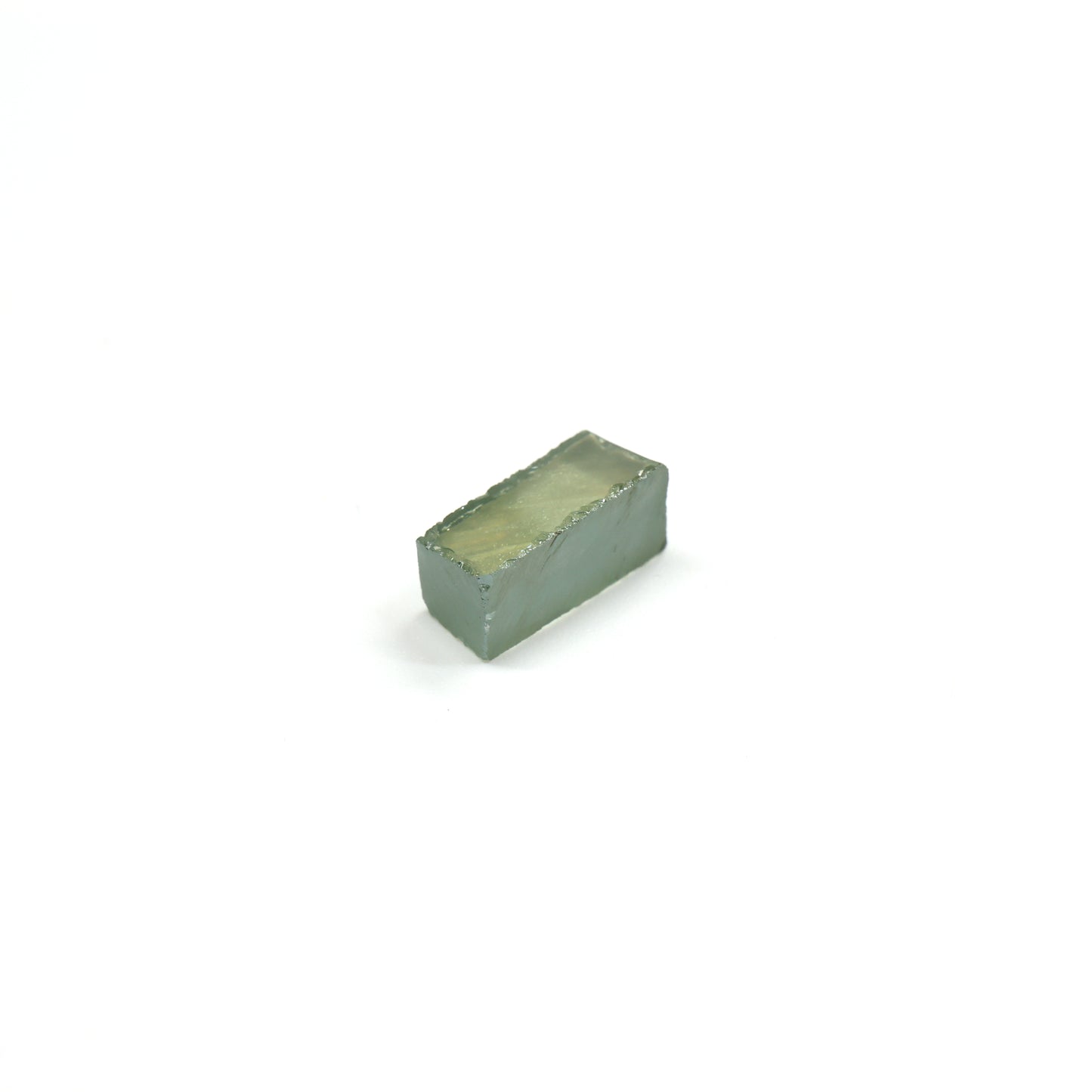 Cyan Moissanite - Grade A - Faceting Rough