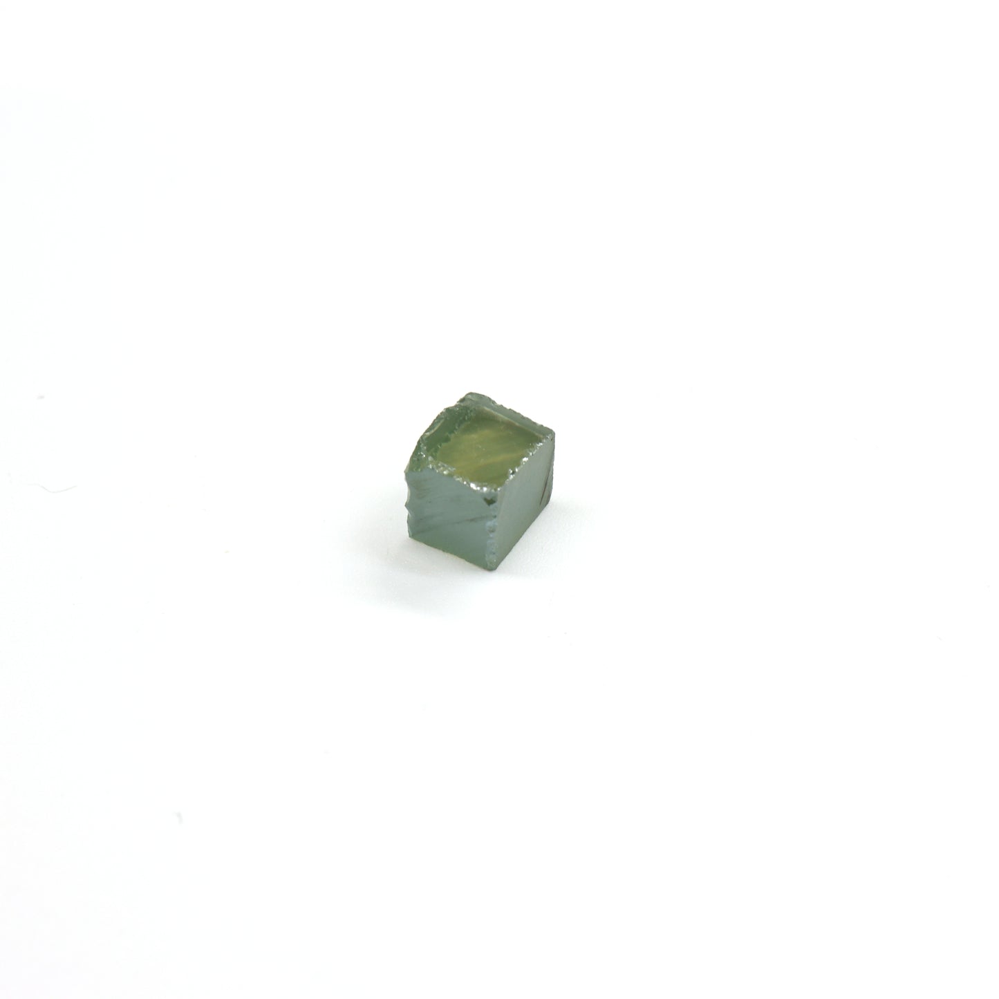 Cyan Moissanite - Grade A - Faceting Rough