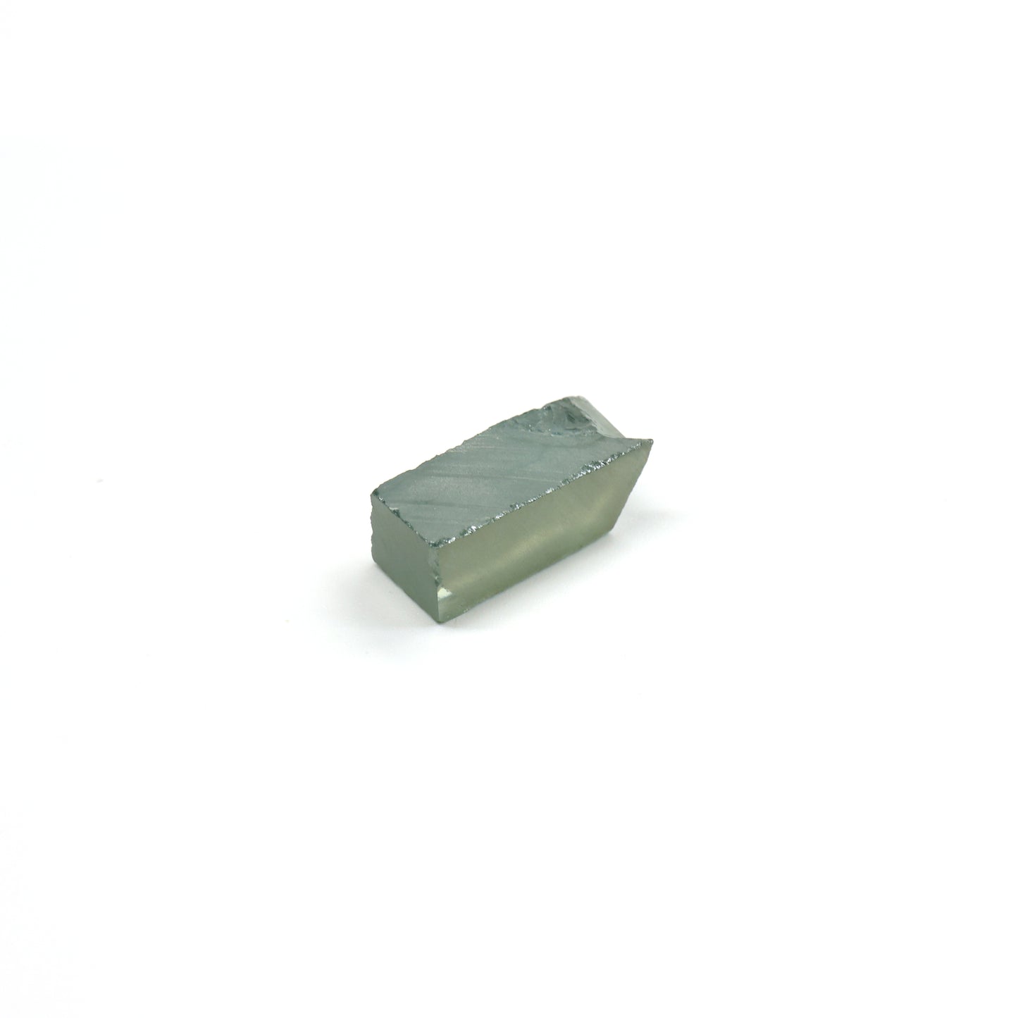 Cyan Moissanite - Grade A - Faceting Rough