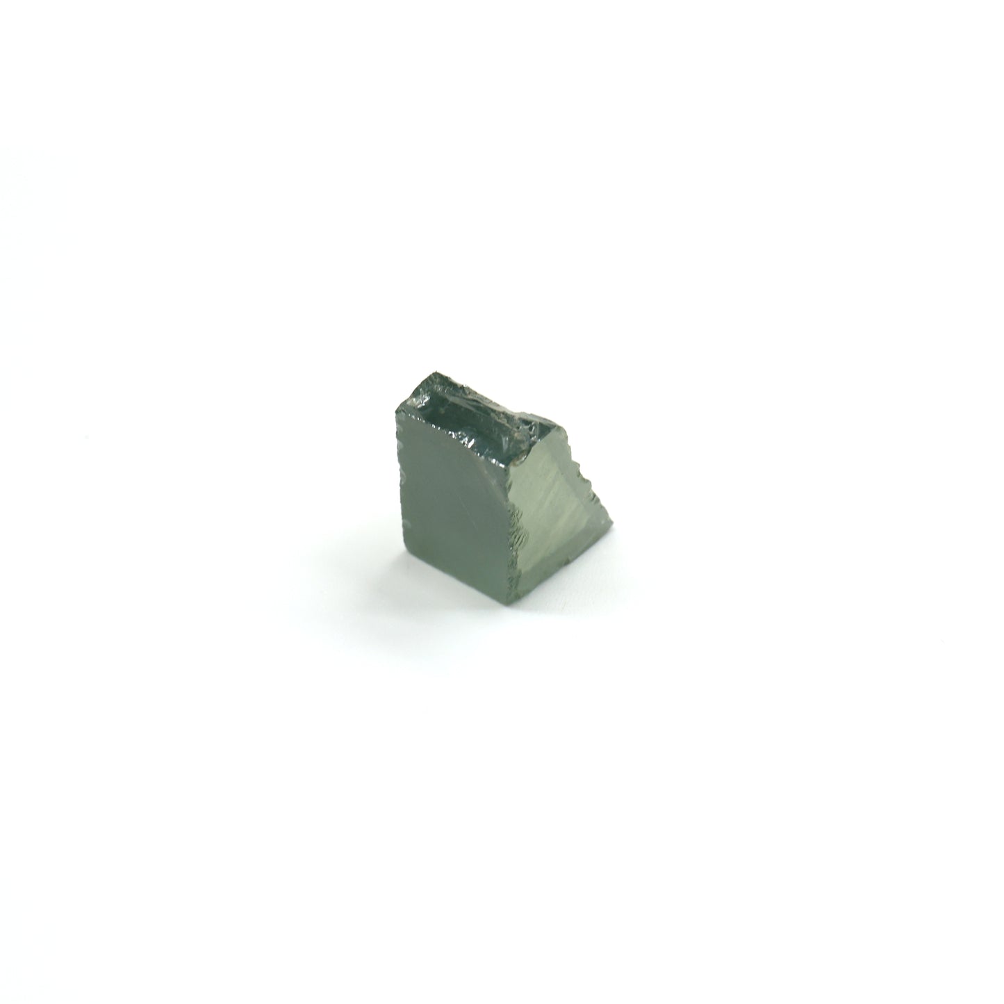 Cyan Moissanite - Grade A - Faceting Rough