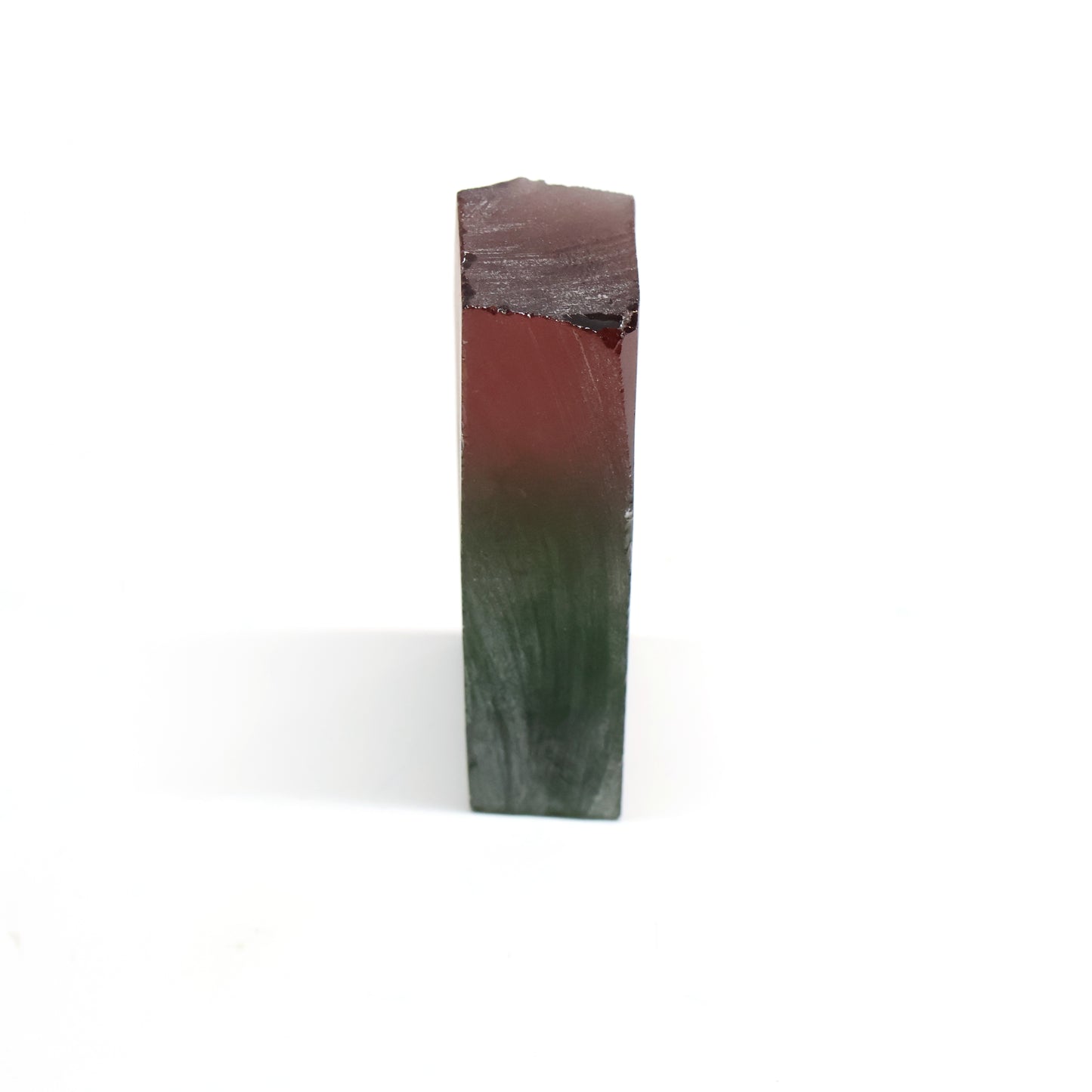 Nanosital Simulated Watermelon Tourmaline (New Style) Lab Created Faceting Rough for Gem Cutting -Various Sizes