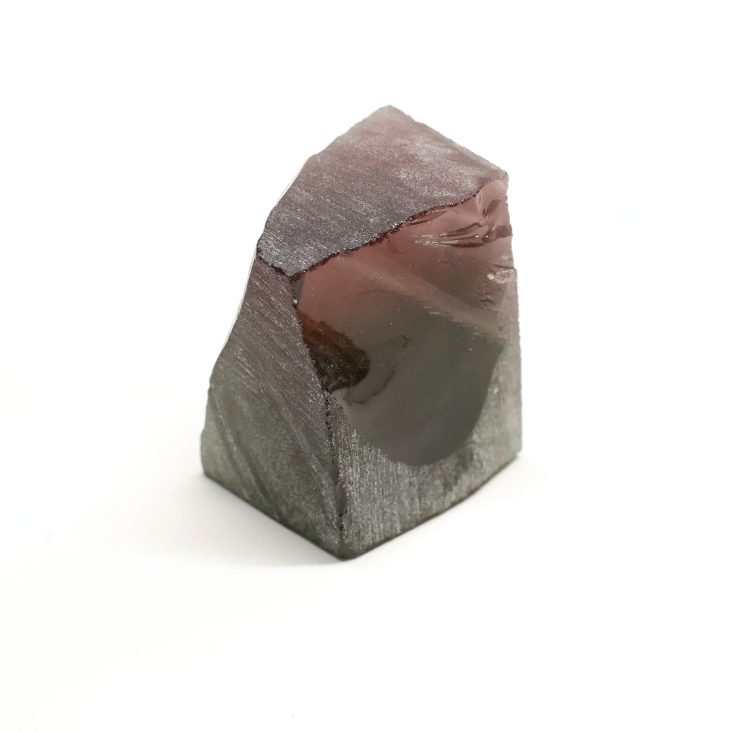 Nanosital Simulated Watermelon Tourmaline (New Style) Lab Created Faceting Rough for Gem Cutting -Various Sizes
