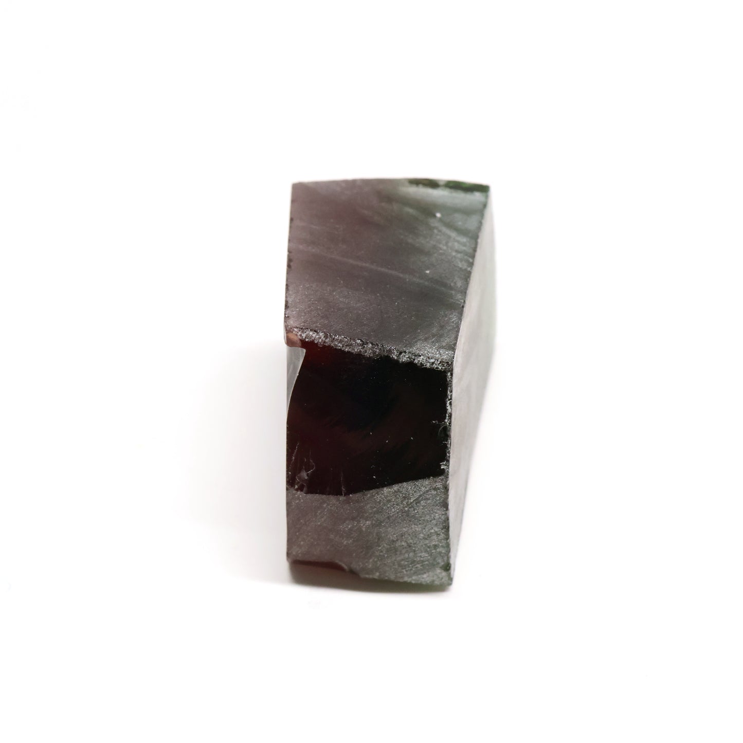 Nanosital Simulated Watermelon Tourmaline (New Style) Lab Created Faceting Rough for Gem Cutting -Various Sizes