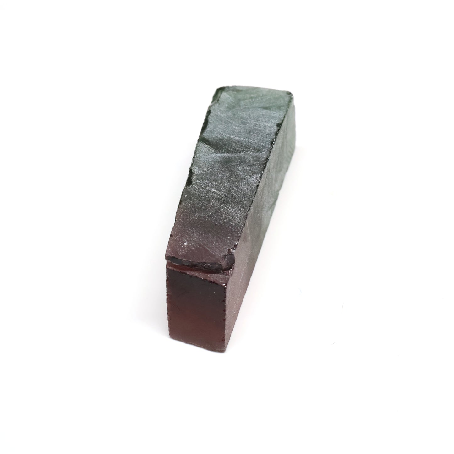 Nanosital Simulated Watermelon Tourmaline (New Style) Lab Created Faceting Rough for Gem Cutting -Various Sizes