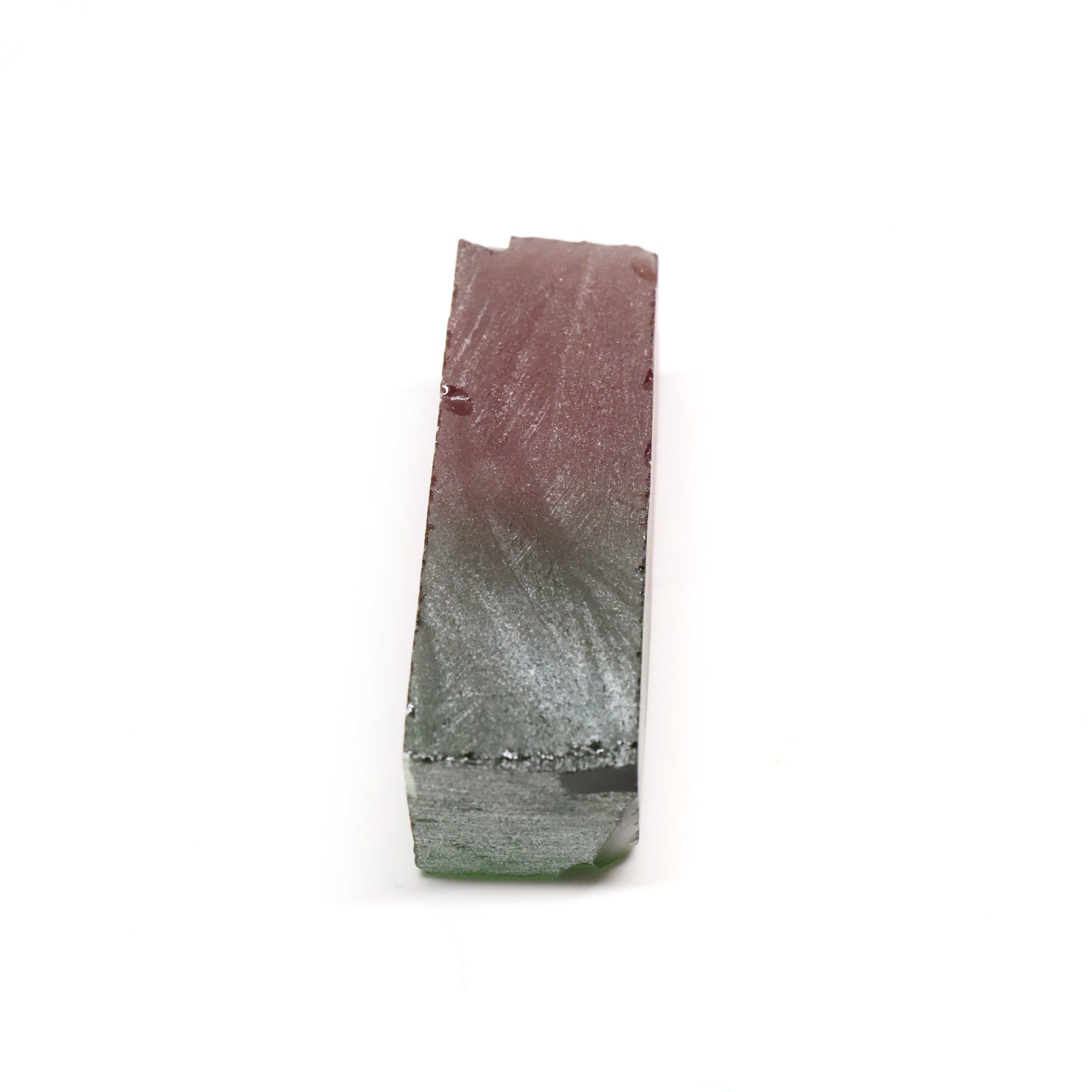 Nanosital Simulated Watermelon Tourmaline (New Style) Lab Created Faceting Rough for Gem Cutting -Various Sizes