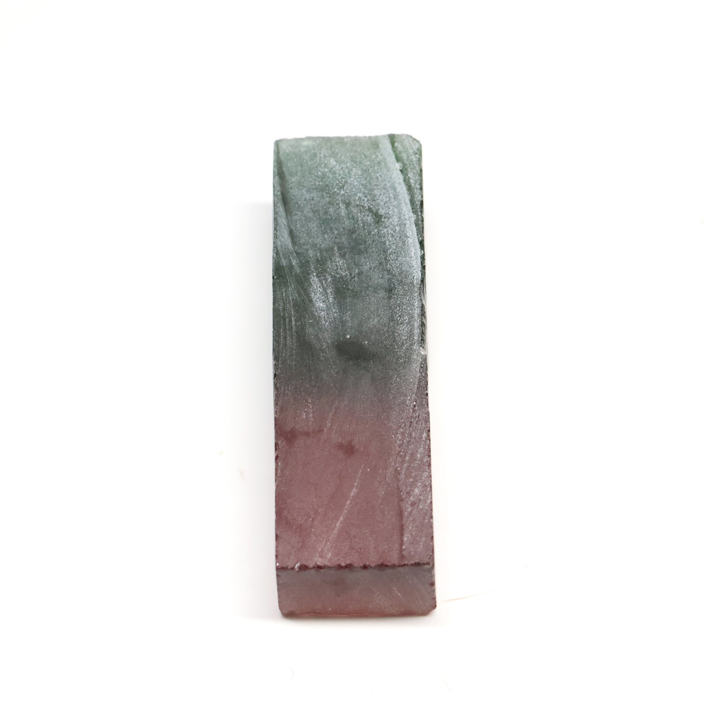 Nanosital Simulated Watermelon Tourmaline (New Style) Lab Created Faceting Rough for Gem Cutting -Various Sizes