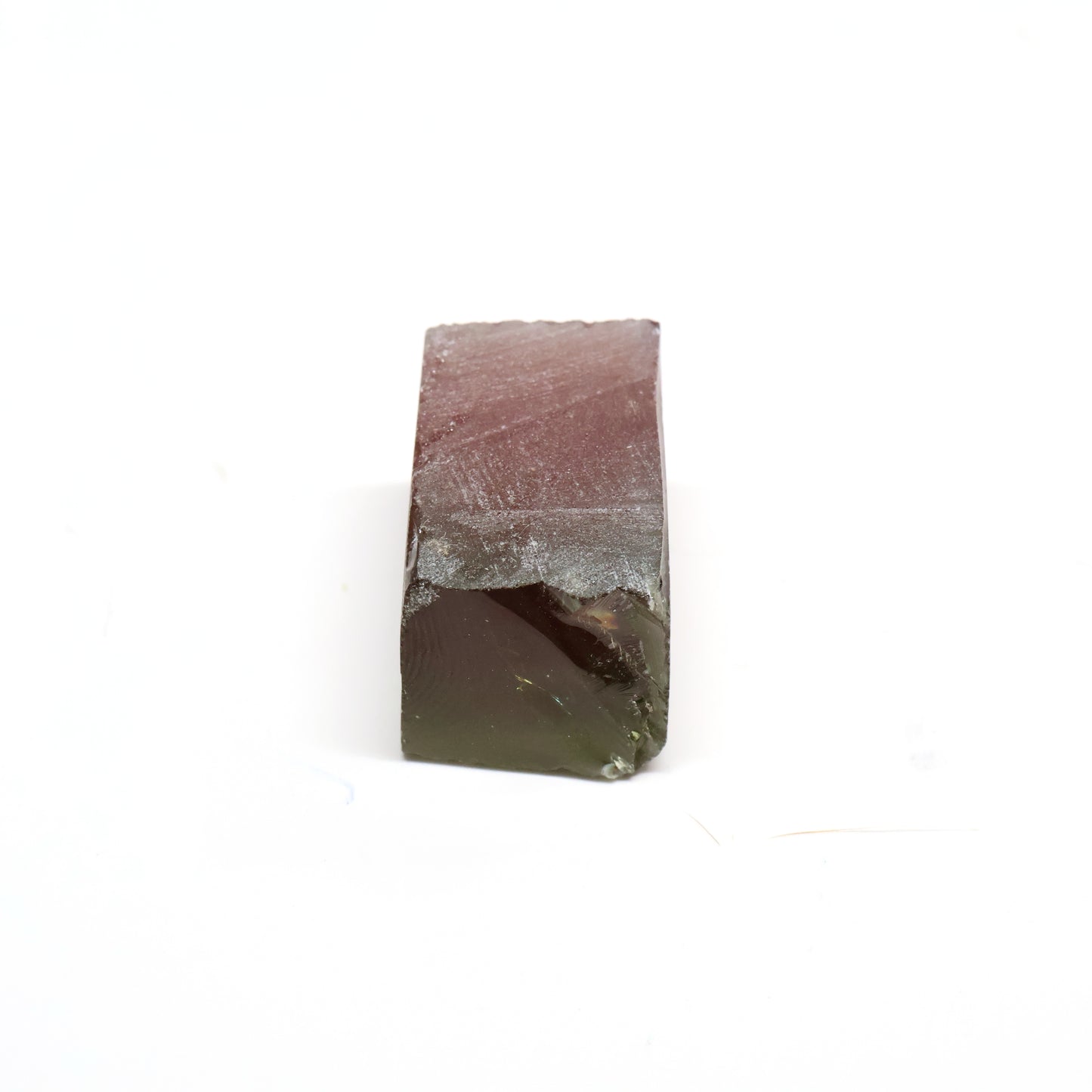 Nanosital Simulated Watermelon Tourmaline (New Style) Lab Created Faceting Rough for Gem Cutting -Various Sizes