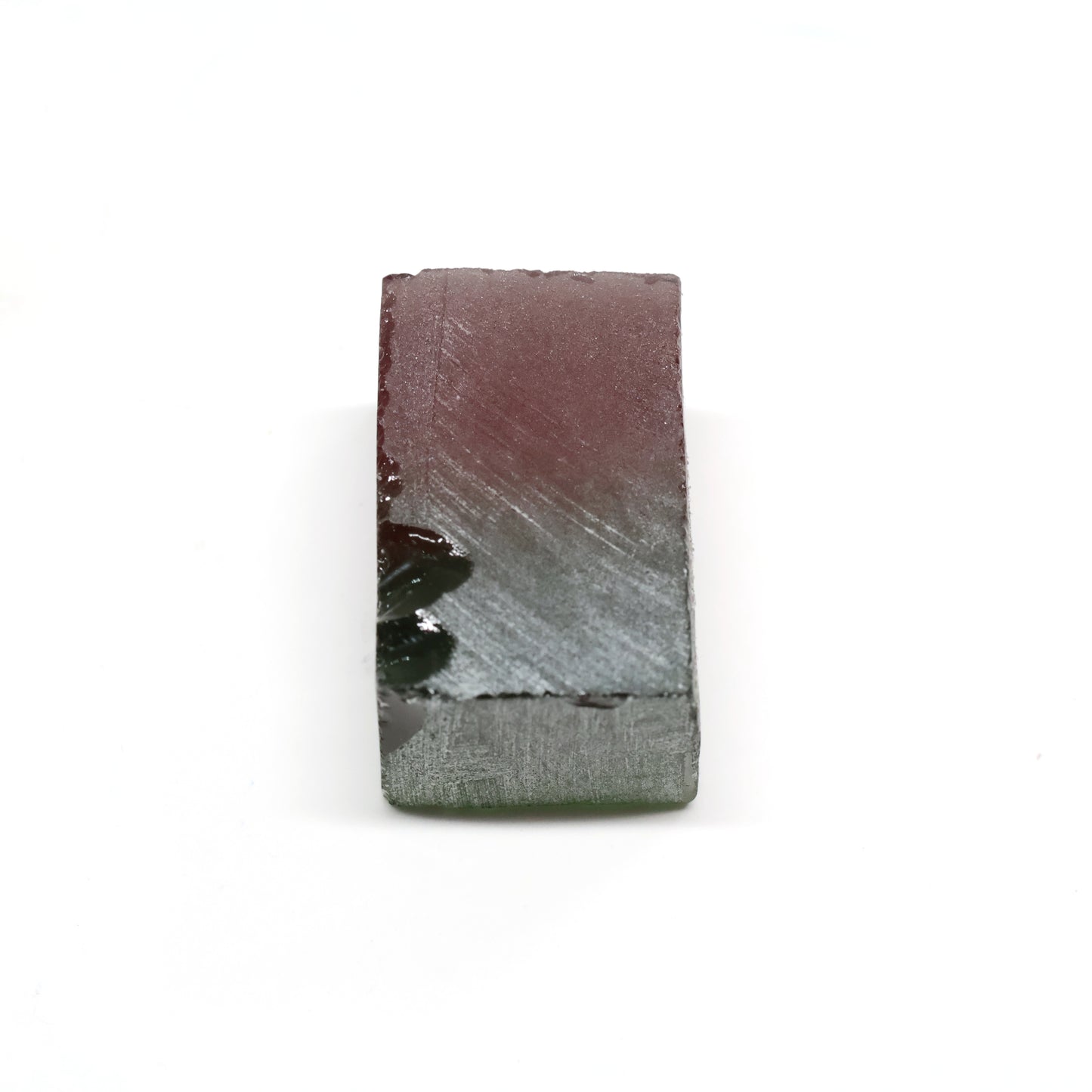Nanosital Simulated Watermelon Tourmaline (New Style) Lab Created Faceting Rough for Gem Cutting -Various Sizes