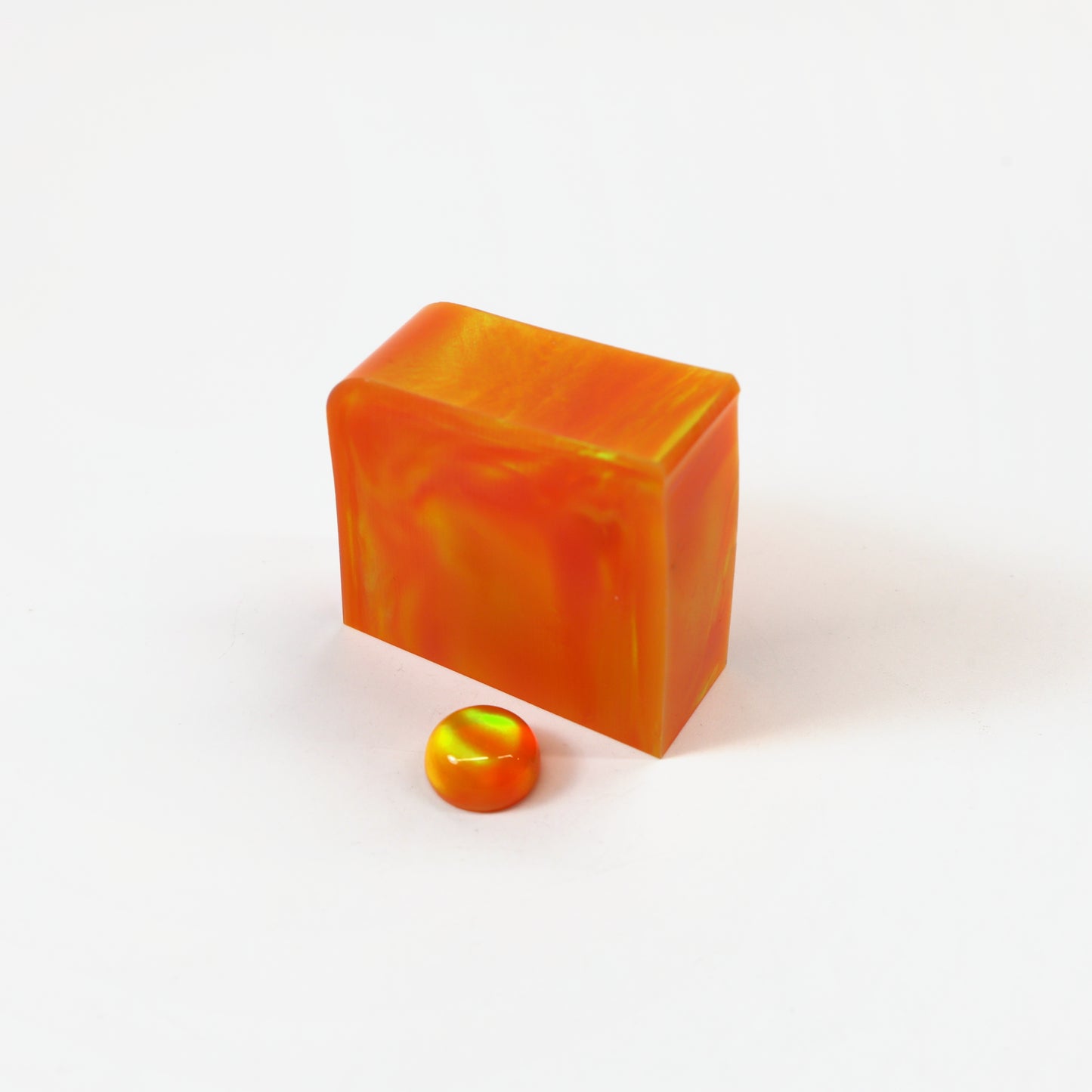 Opal Au Green Fire/Orange FB4 : #END