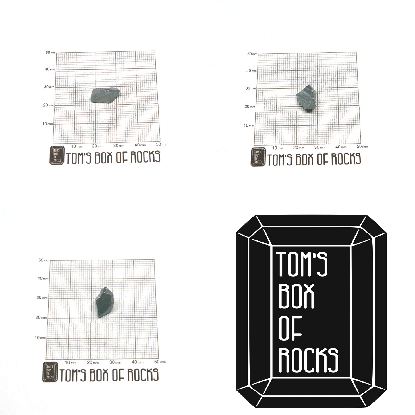 Blue Green Synthetic Rutile Grade A - Faceting Rough