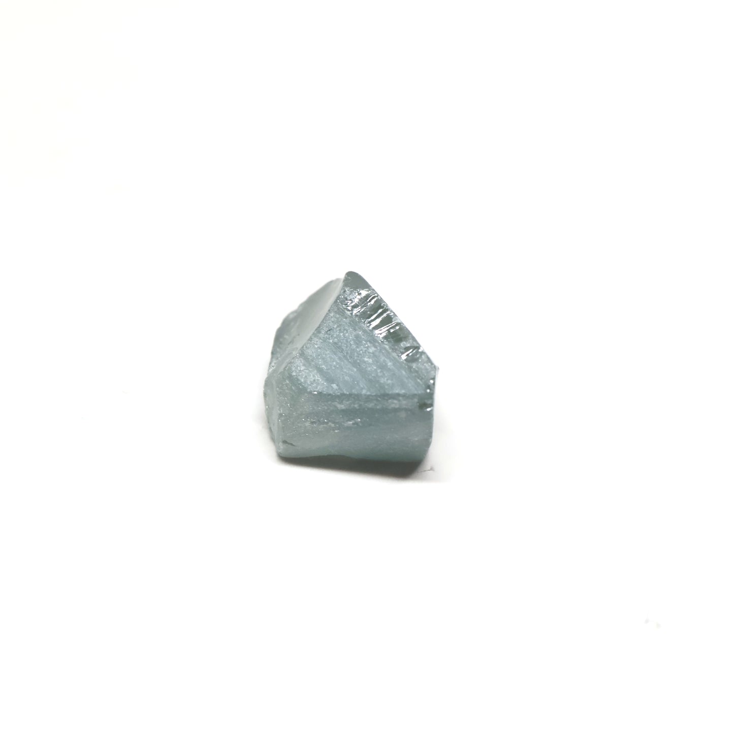 Blue Green Synthetic Rutile Grade A - Faceting Rough