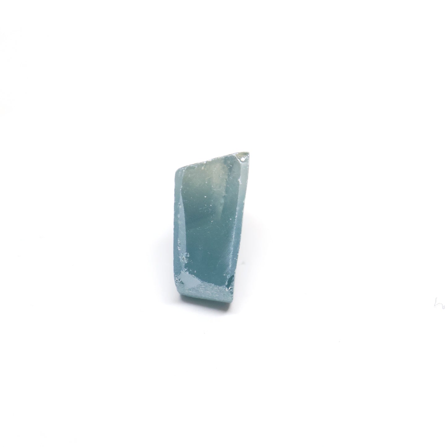 Blue Green Synthetic Rutile Grade A - Faceting Rough