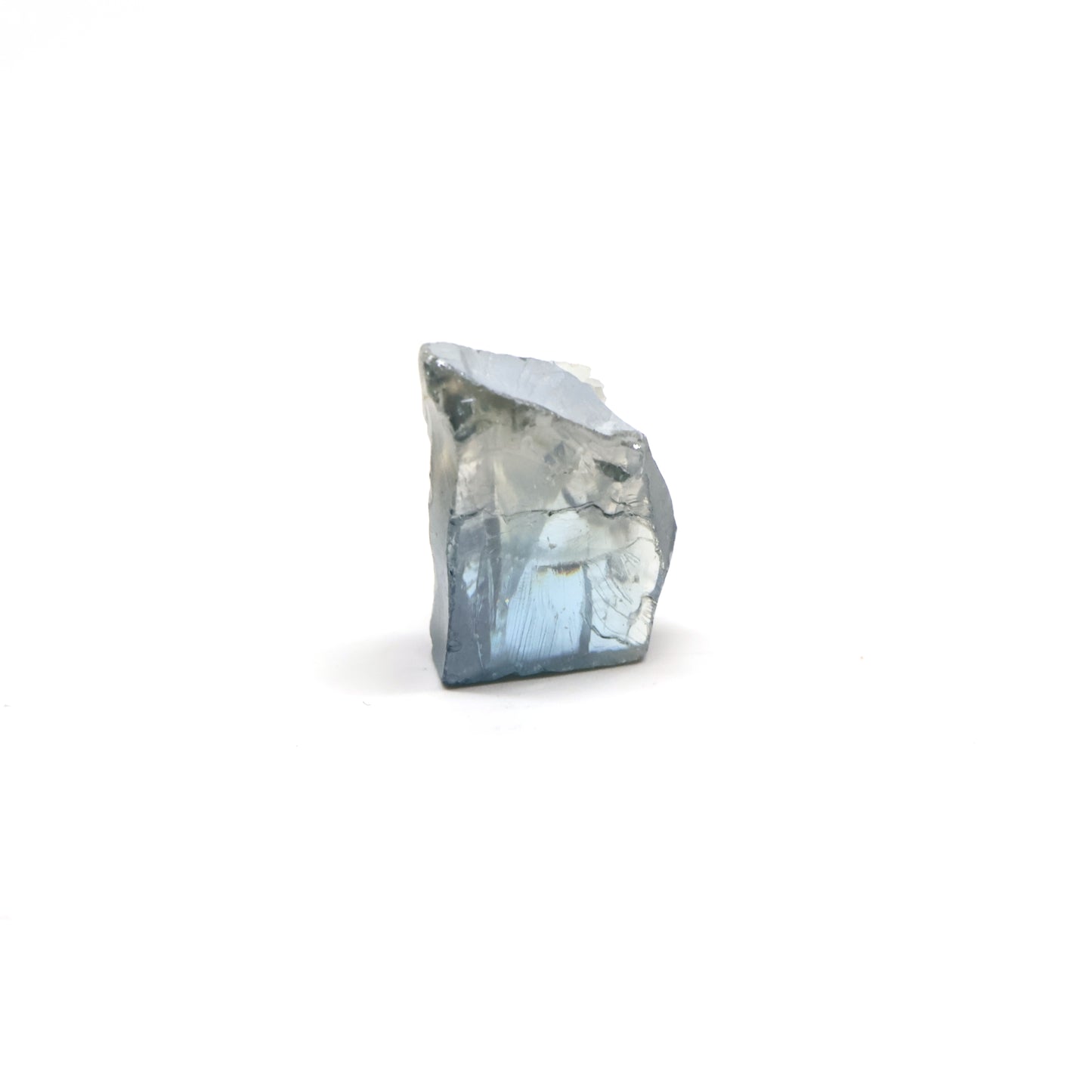 Blue Green Synthetic Rutile Grade A - Faceting Rough