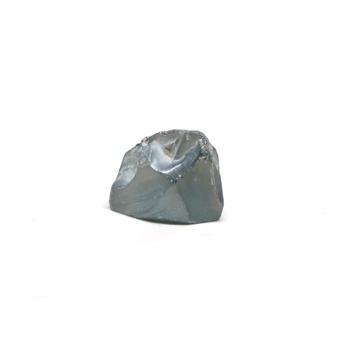 Blue Green Synthetic Rutile Grade A - Faceting Rough