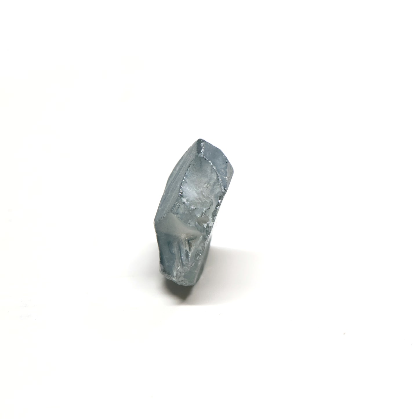 Blue Green Synthetic Rutile Grade A - Faceting Rough