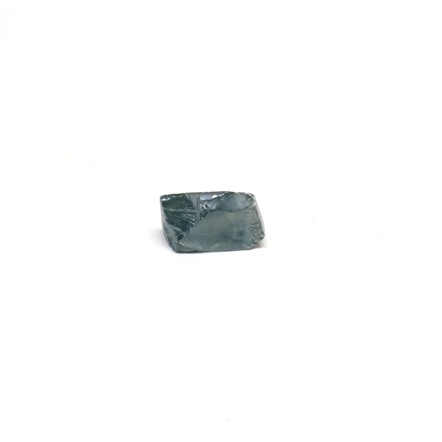 Blue Green Synthetic Rutile Grade A - Faceting Rough