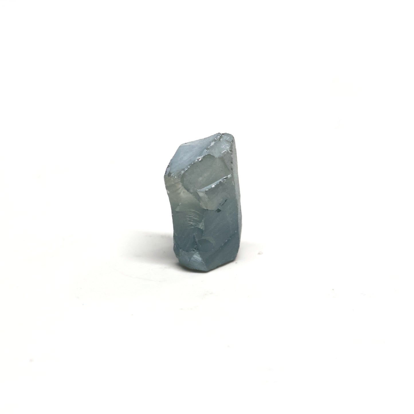 Blue Green Synthetic Rutile Grade A - Faceting Rough