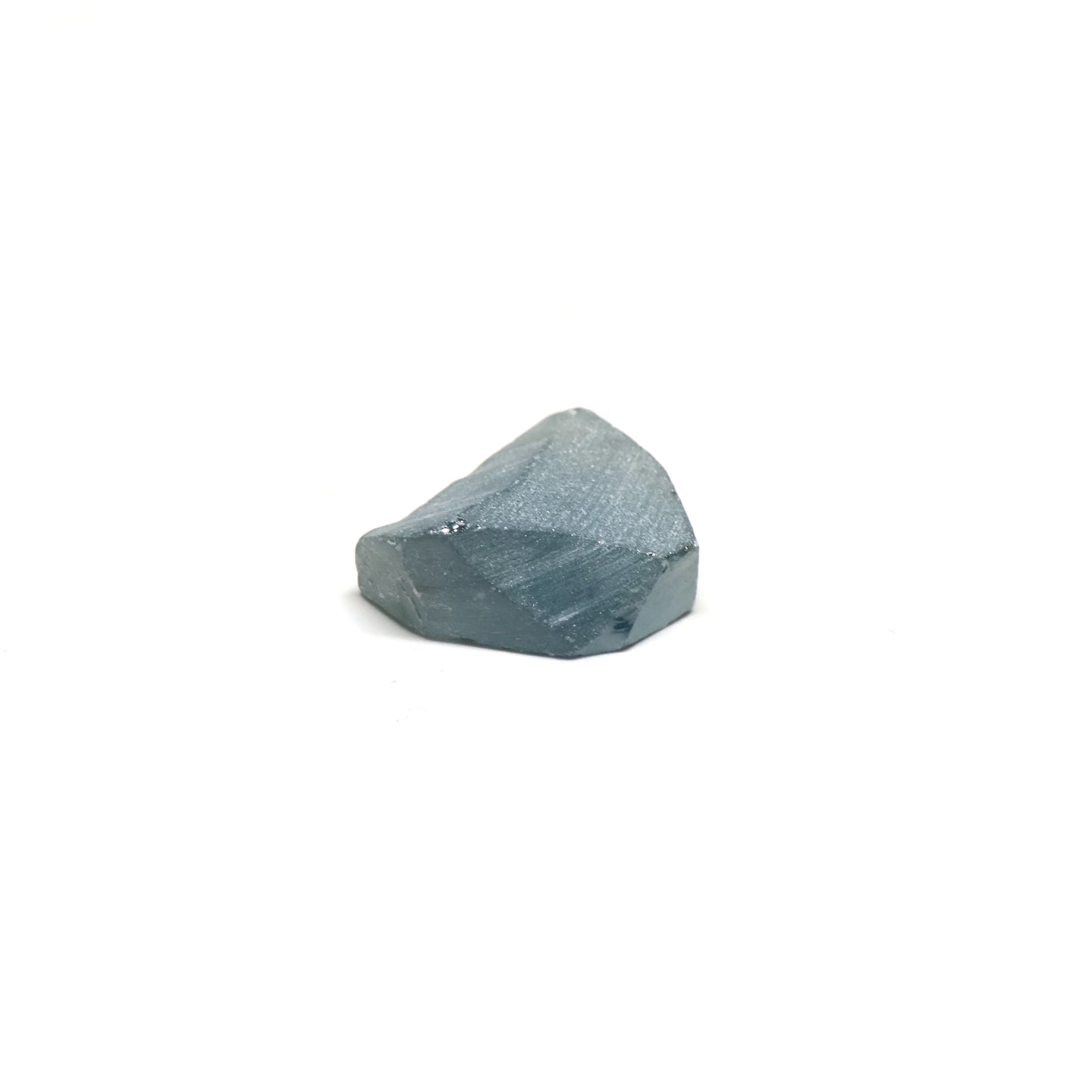 Blue Green Synthetic Rutile Grade A - Faceting Rough