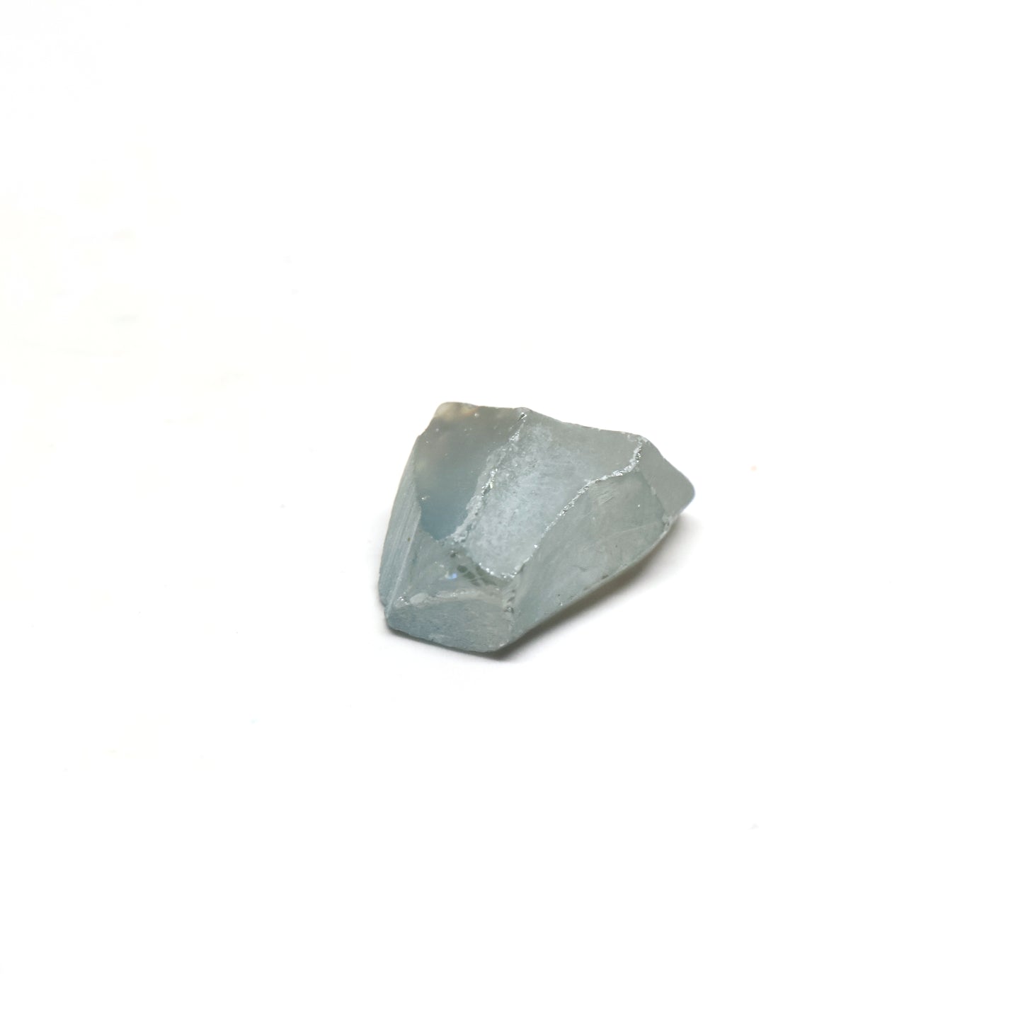 Blue Green Synthetic Rutile Grade A - Faceting Rough