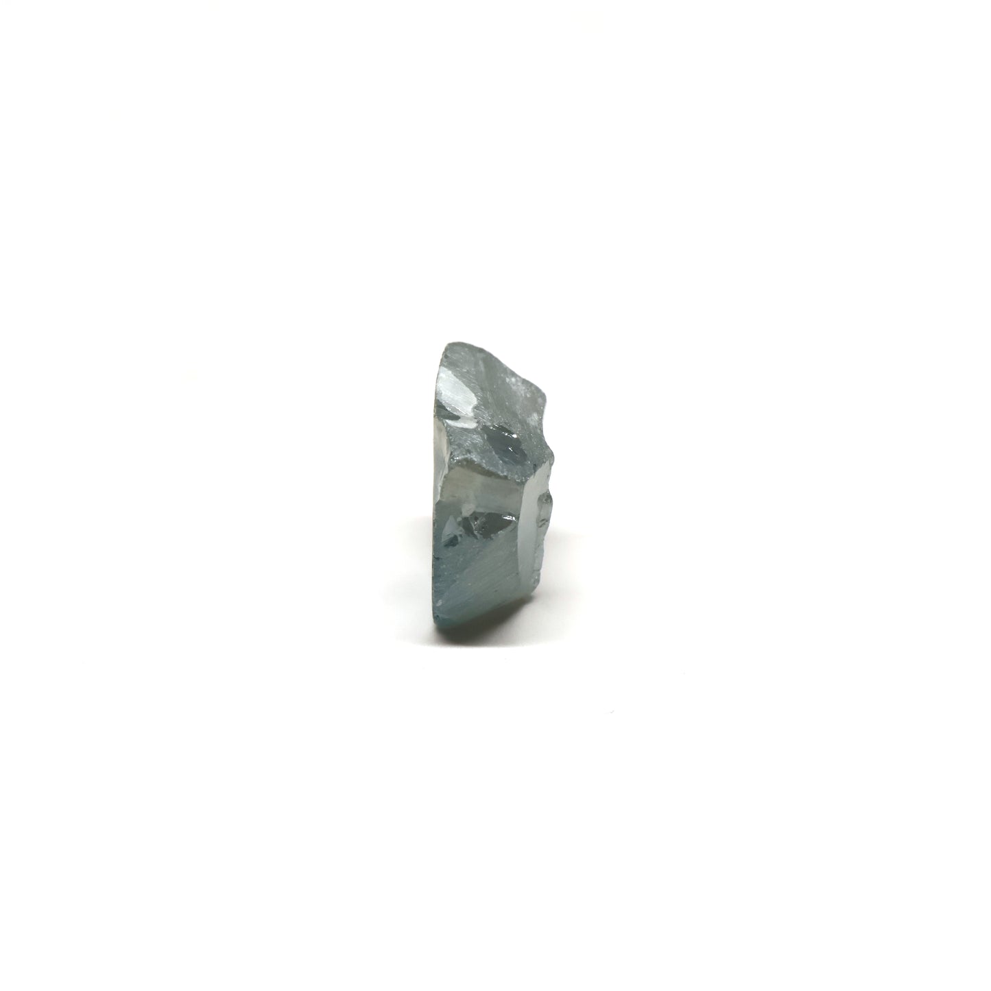 Blue Green Synthetic Rutile Grade A - Faceting Rough