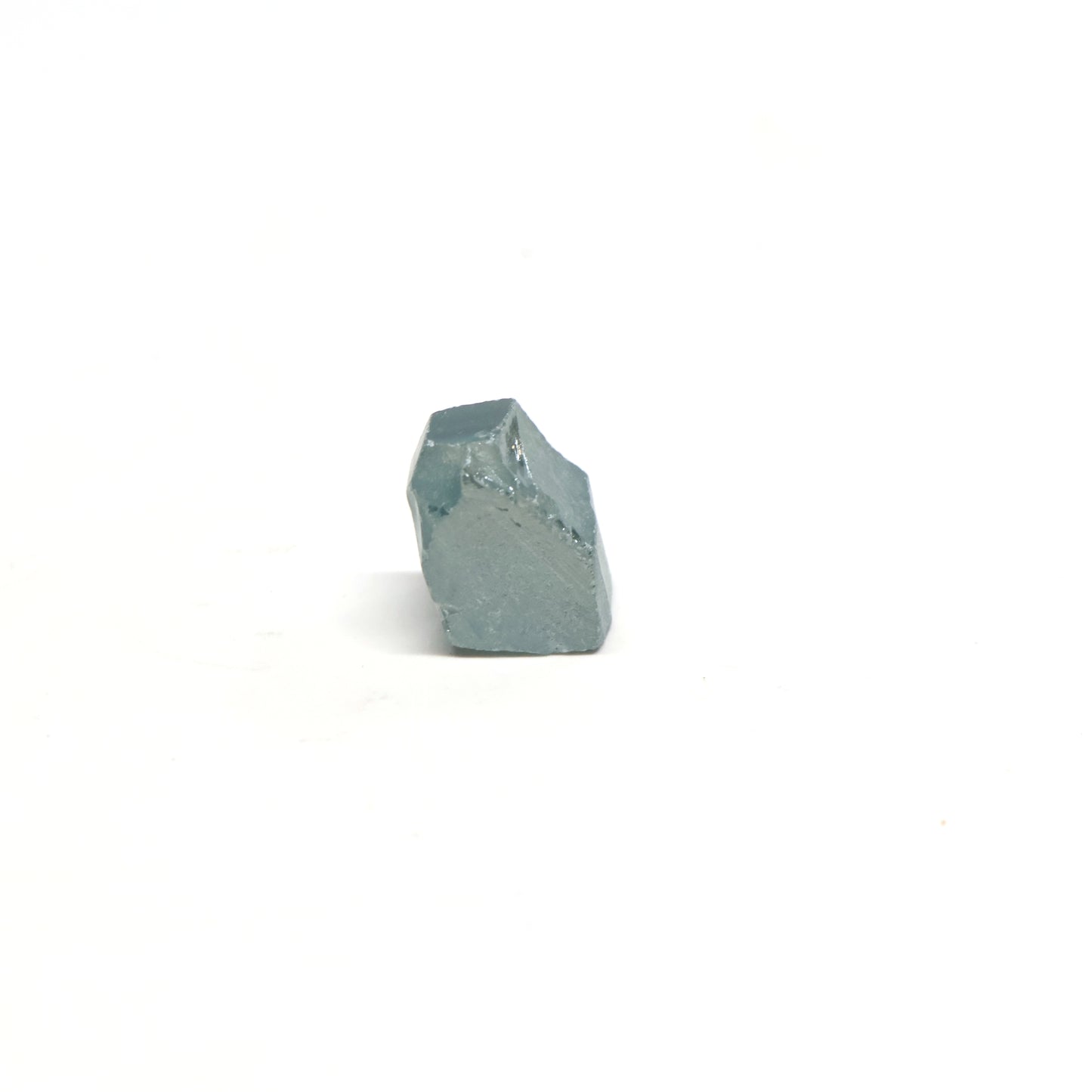 Blue Green Synthetic Rutile Grade A - Faceting Rough