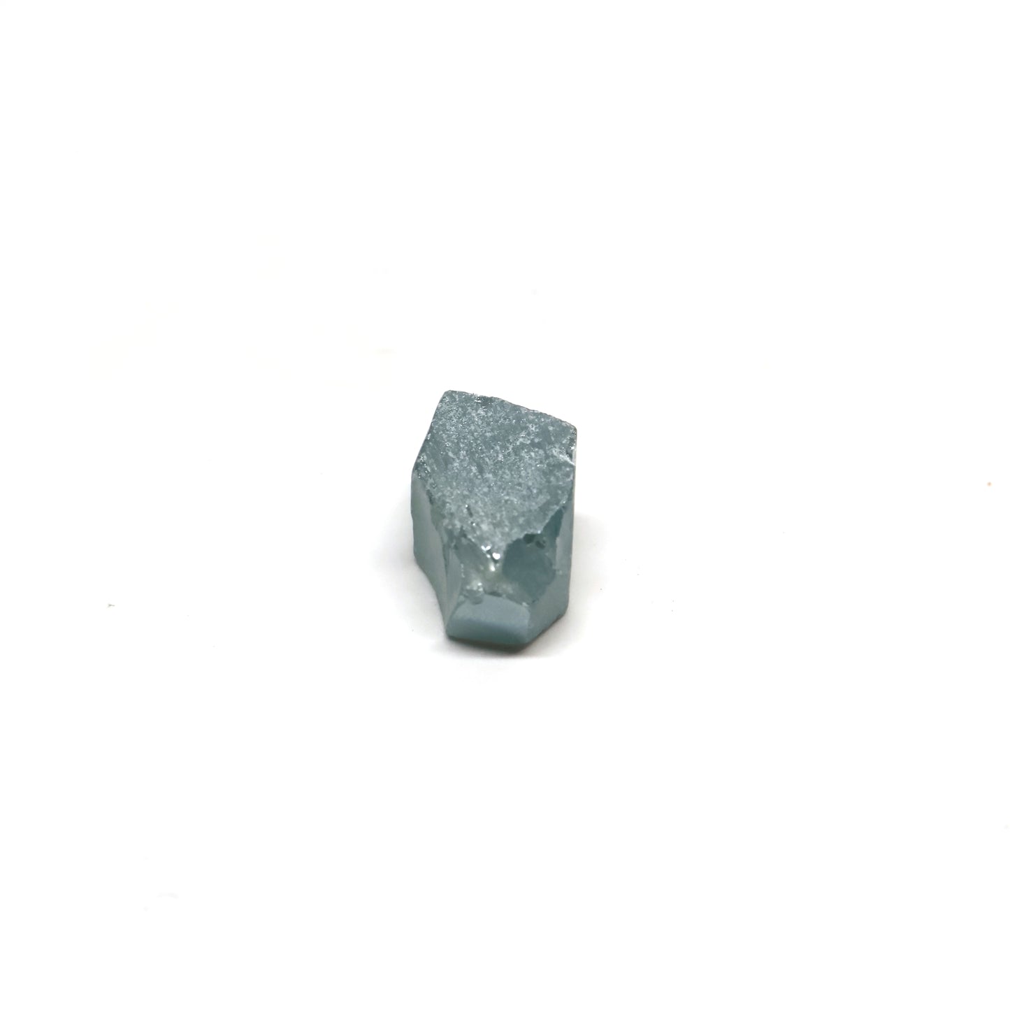Blue Green Synthetic Rutile Grade A - Faceting Rough