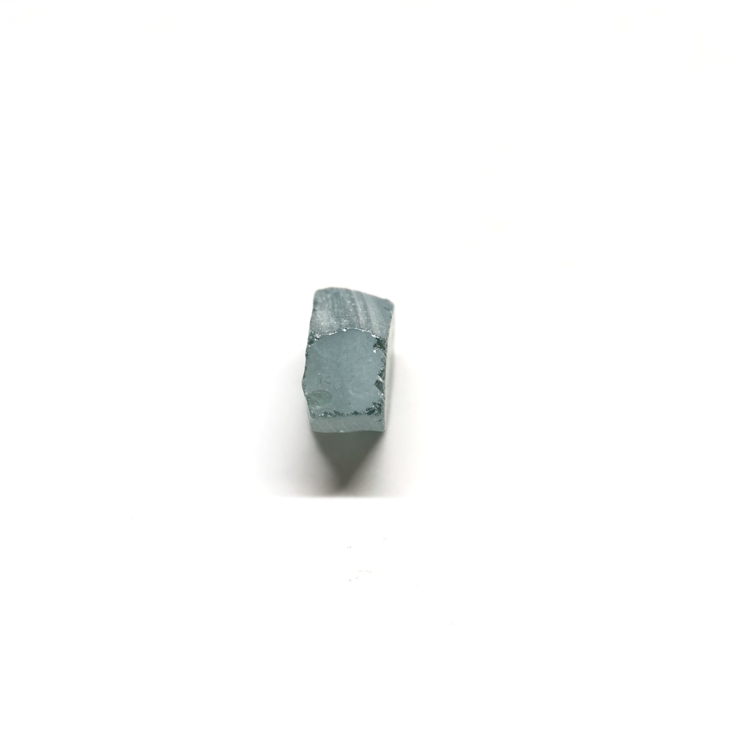 Blue Green Synthetic Rutile Grade A - Faceting Rough