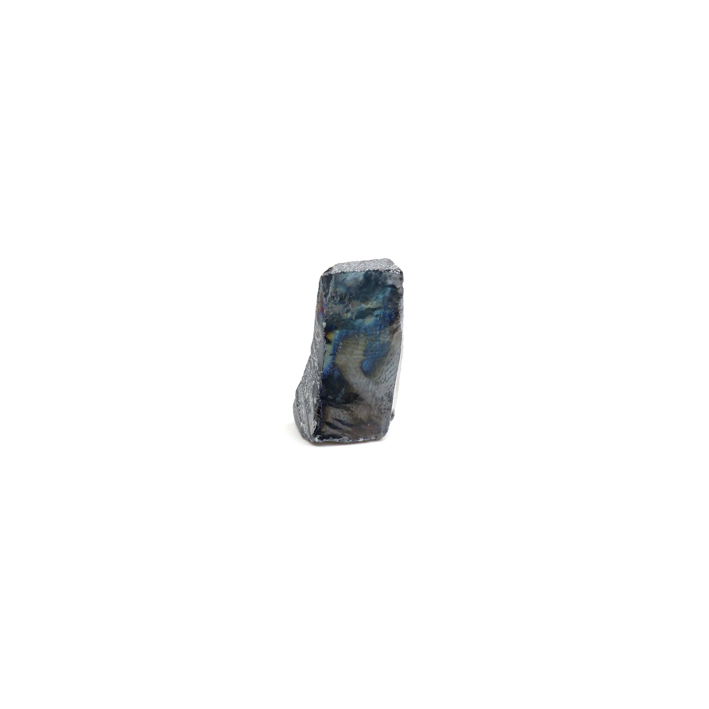 Blue Synthetic Rutile Grade A - Faceting Rough