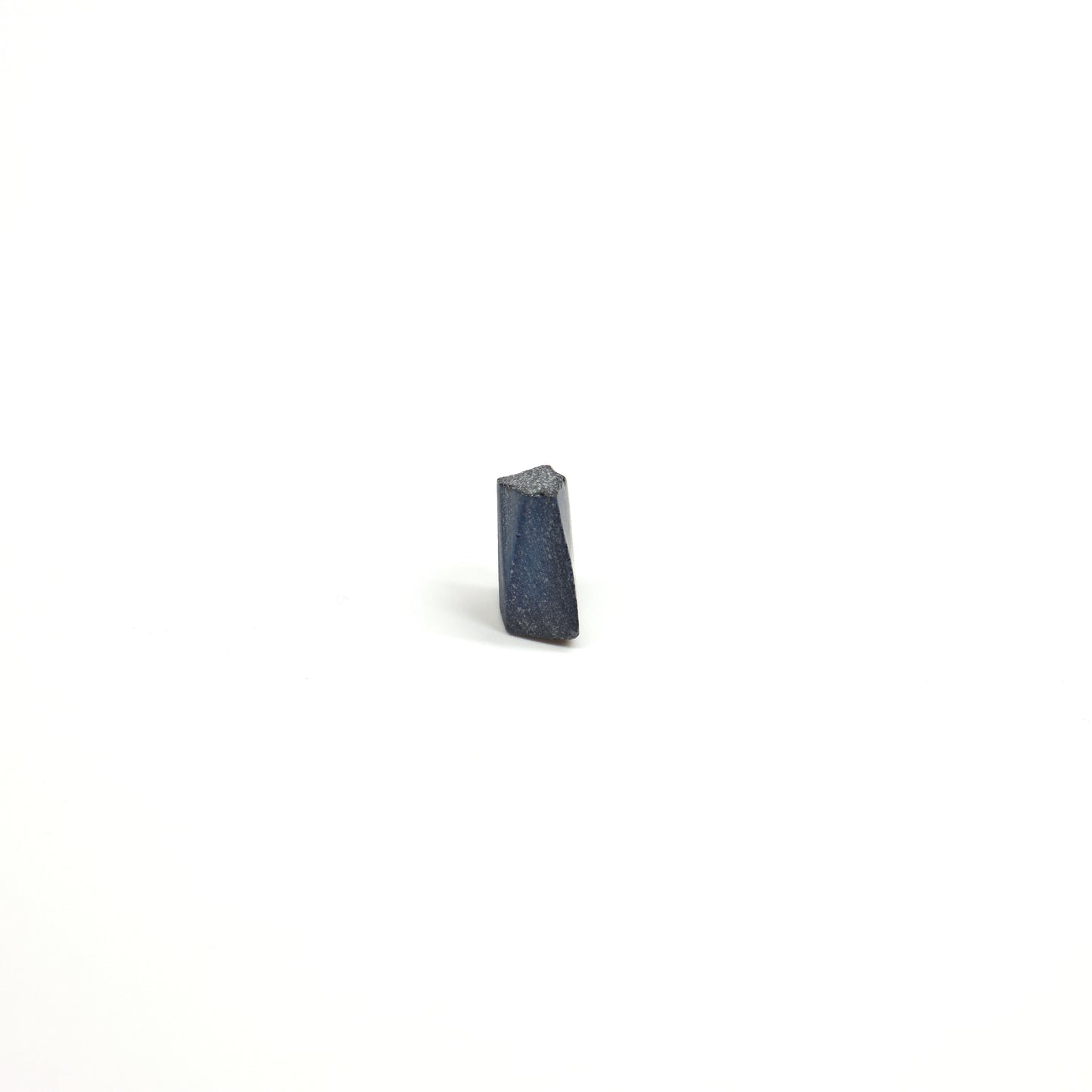 Dark Blue Synthetic Rutile Grade A - Faceting Rough