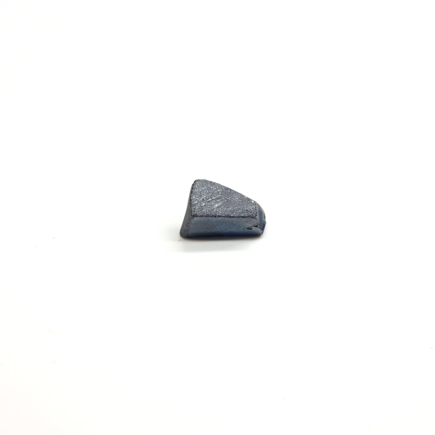 Dark Blue Synthetic Rutile Grade A - Faceting Rough